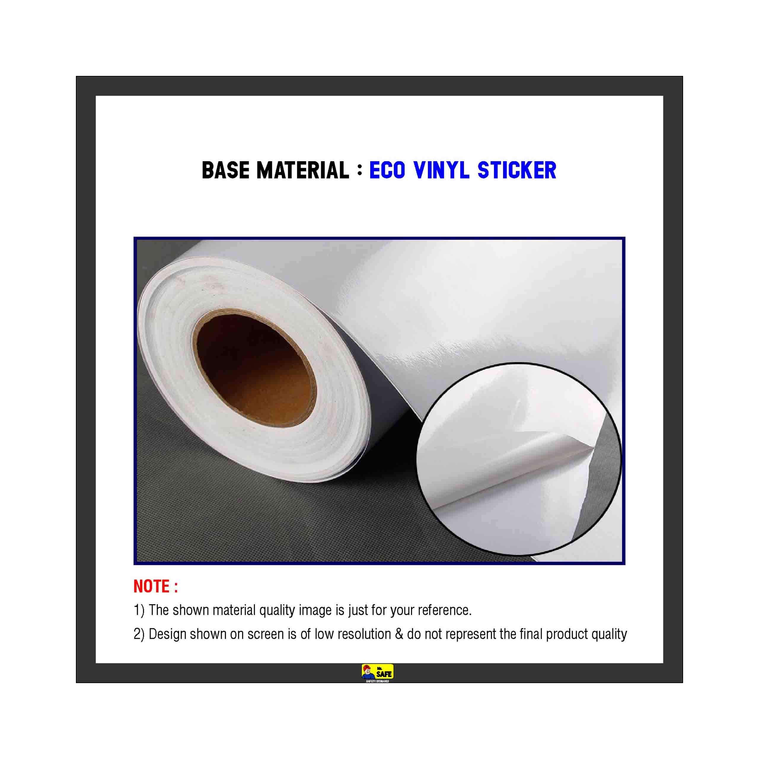 Mr. Safe - Before & After 5S Poster in Telugu Eco Vinyl Sticker A2 (16.5 inch X 23.4 inch) 3