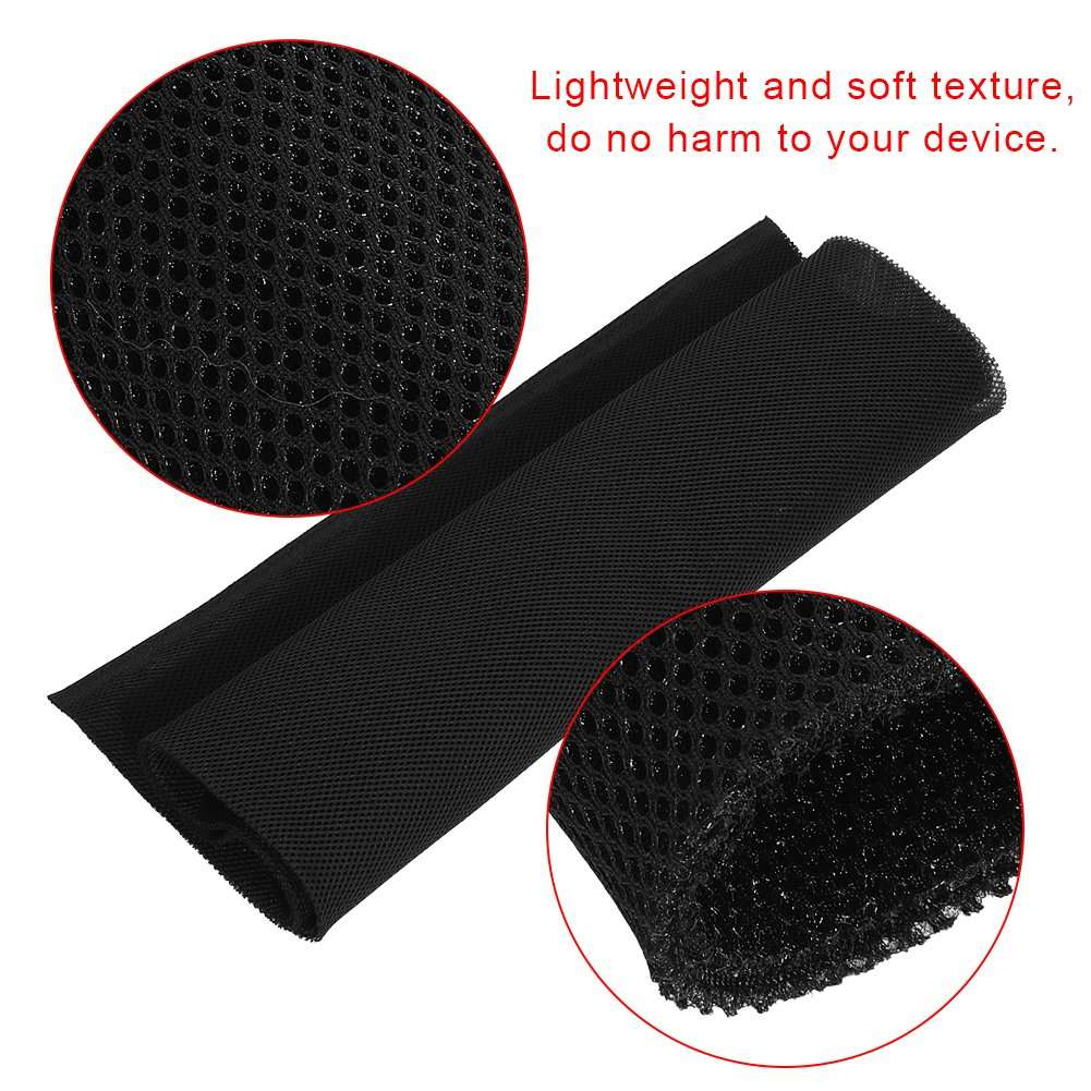 Wendry Speaker Audio Grill Cloth Stereo Mesh Fabric Fabric Protective Cloth Cover,1.4m x 0.5m,for Large Sound Box, Stage Sound Box, KTV Box, etc 3