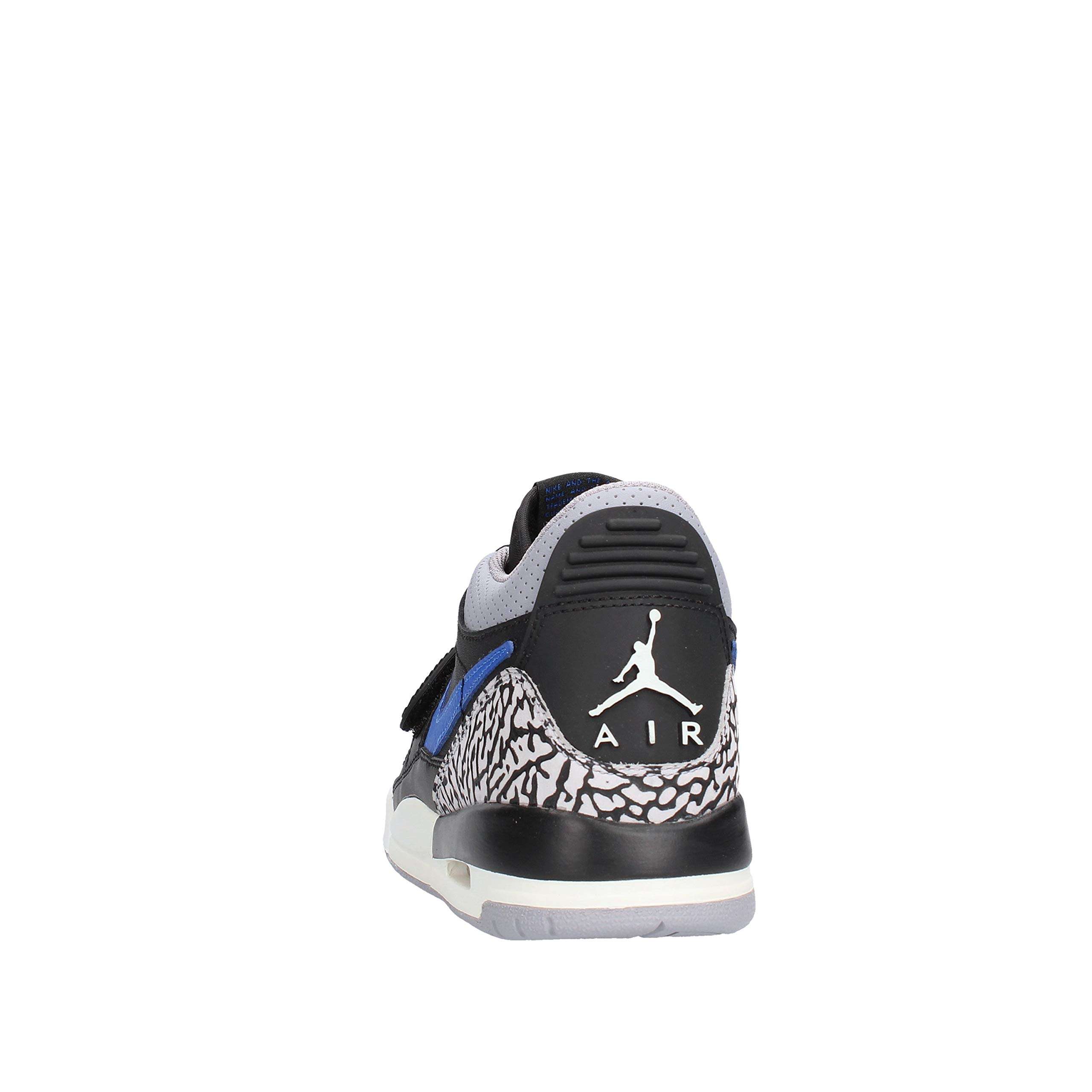NIKE Air Jordan Legacy 312 Low Big Kids' Shoes (CD9054-041, Black/Game Royal-White-Cement Grey) Size 5.5 3