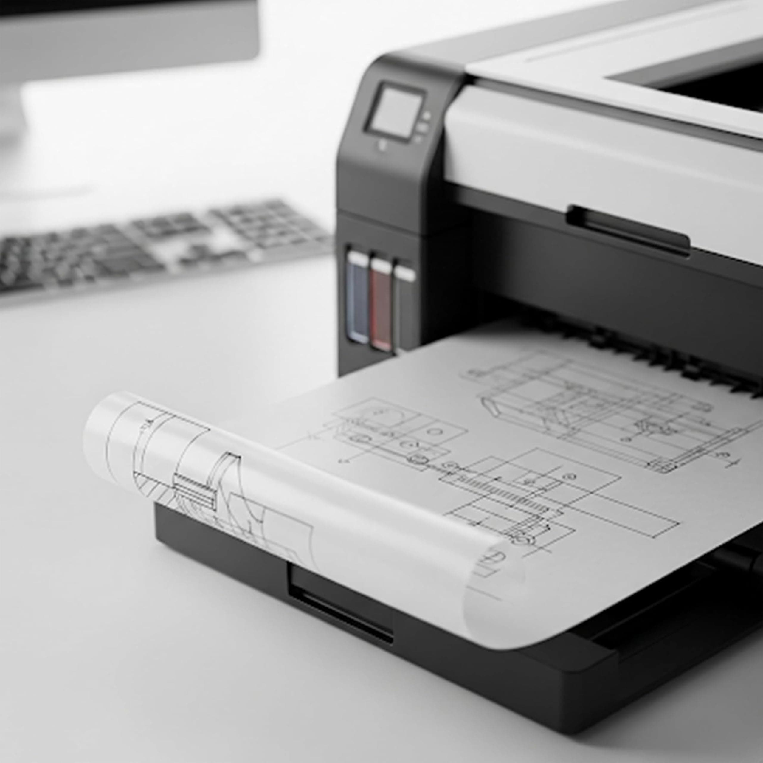 PG Creations 100 Sheets, A3 Tracing Paper, 100 GSM Thick Paper for Architects, Fashion Designers & Engineering Drawings, 16.5x11.7 Inch, White 4