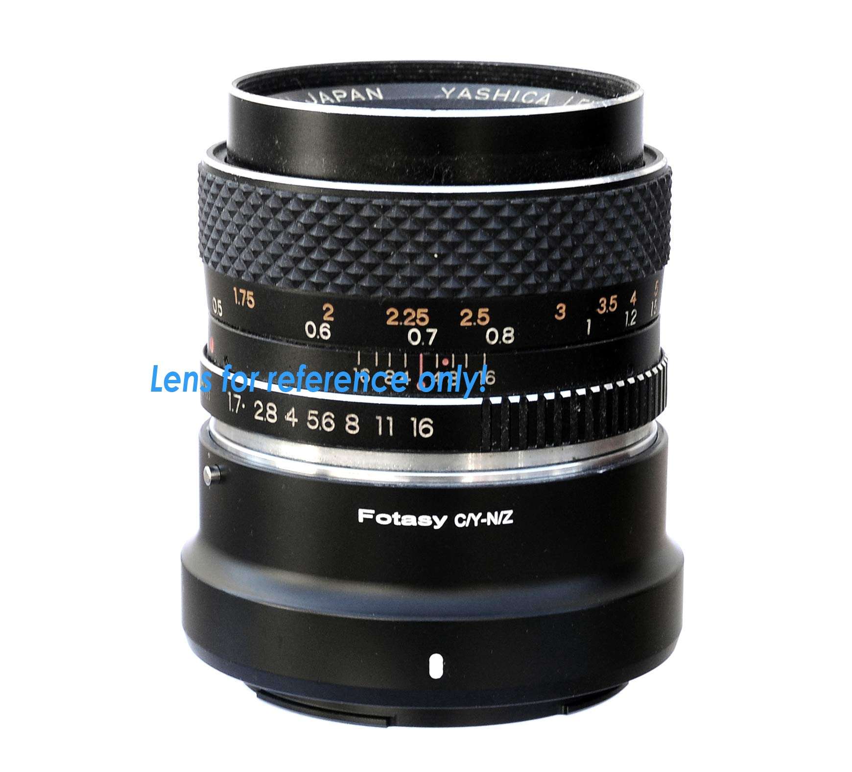 Fotasy Contax CY Lens to Nikon Z50 Z6 Z7 Adapter, Contax Yashica C/Y Mount to Nikon Z Mount Adapter, CY Z Mount, CY Nikon Z Adapter fits Contax CY Lens & Nikon Z Mount Mirrorless Camera Z50 Z6 Z7 2