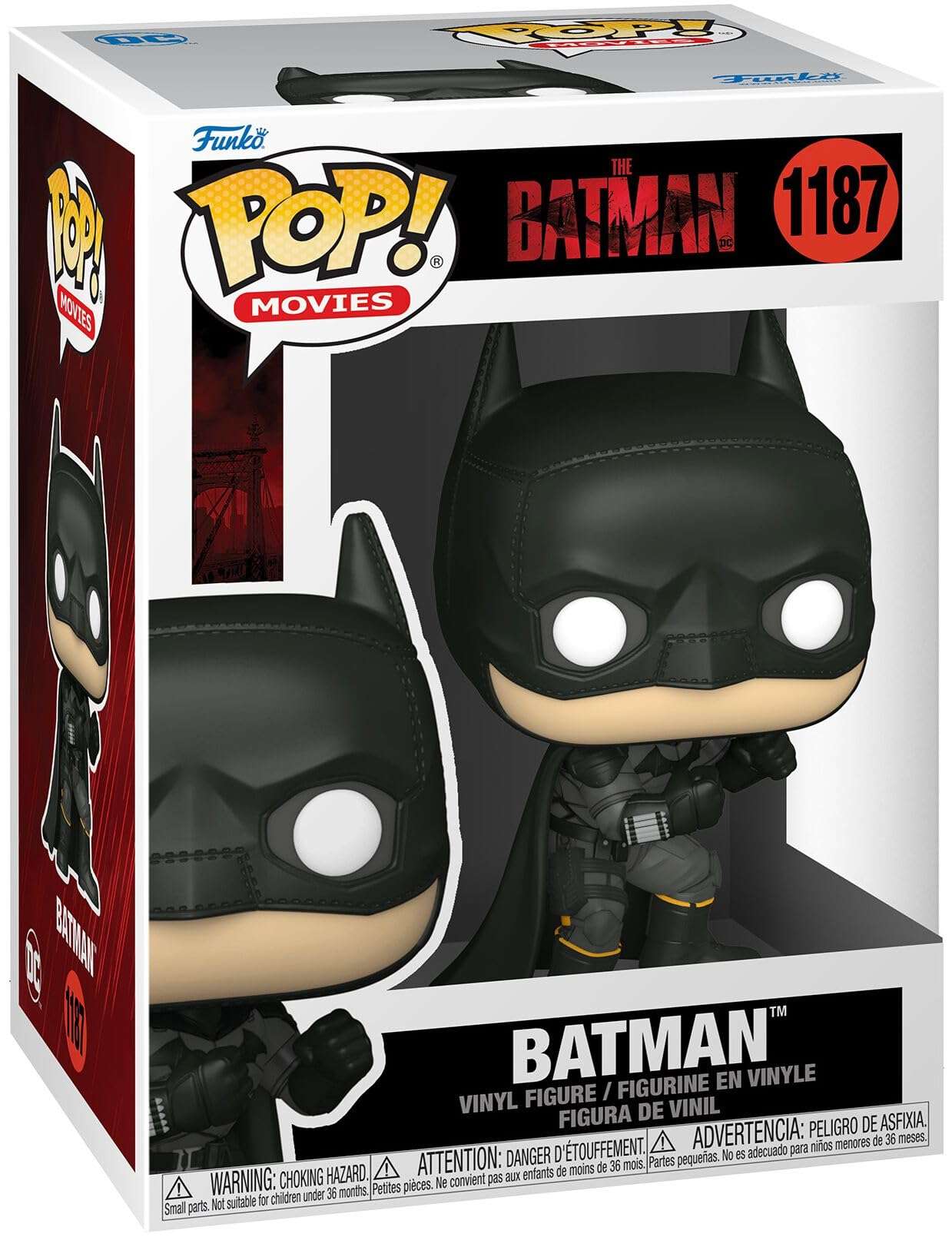 Batman The Vinyl Figure 1187 Unisex Funko Pop! Standard Vinyl Action Figures 1