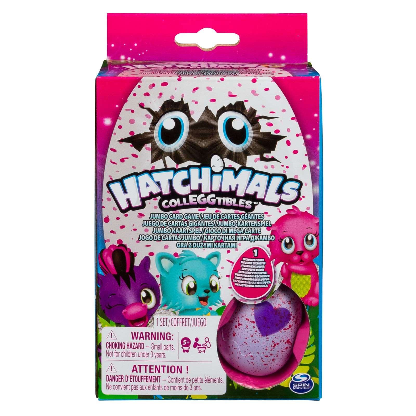 Games 6041487" Hatchimals Jumbo Card Figurine