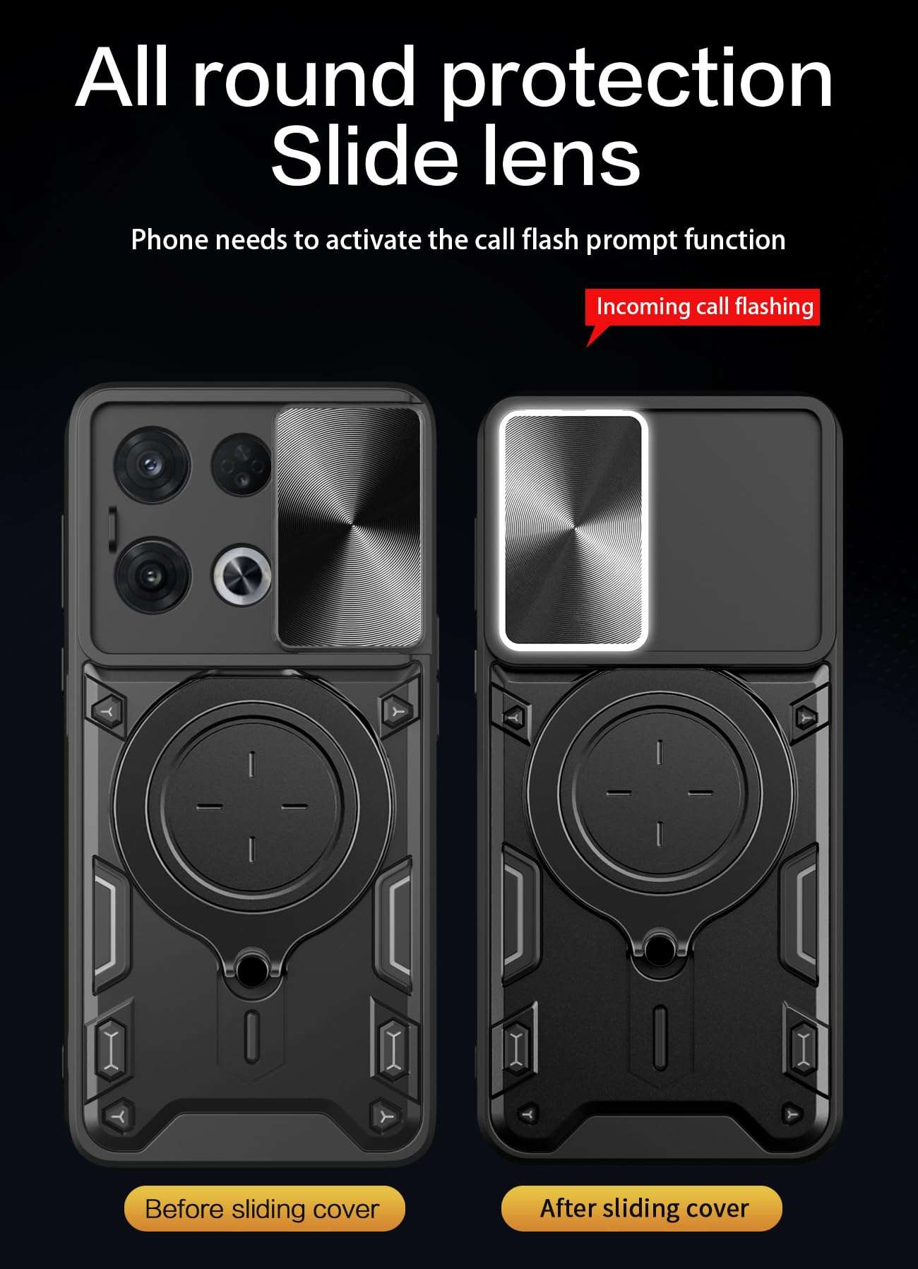 Kukoufey Compatible with Honor X8a 5G Case,Compatible with Honor 70 Lite RBN-NX1 Case,with Slide Camera Lens Cover Compatible with Honor X8 5G VNE-N41 / X6 4G VNE-LX1 VNE-LX2 VNE-LX3 Case Red 2