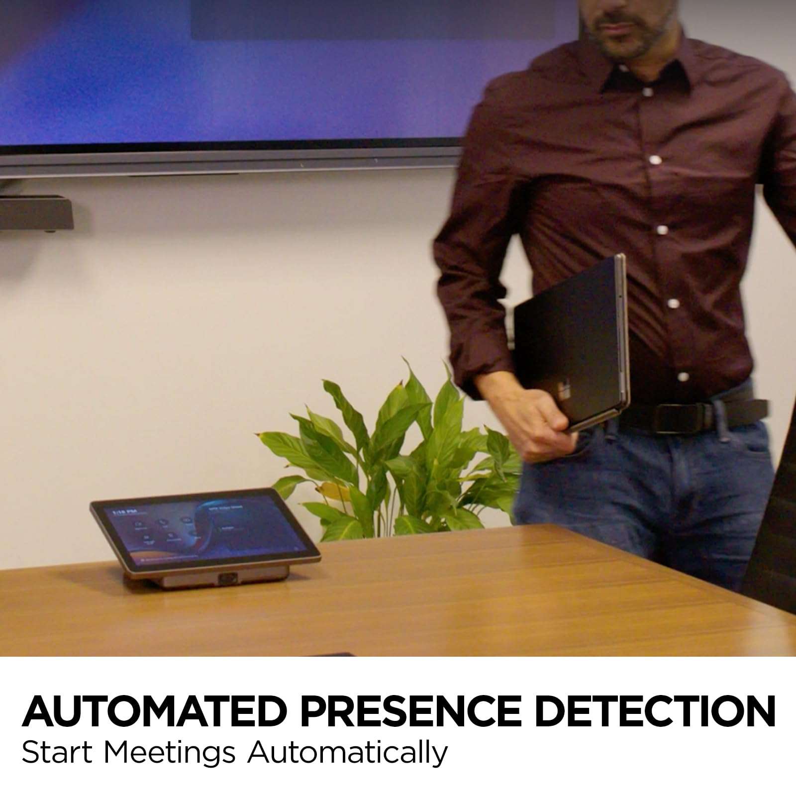 ViewSonic MRC1010-TN 10.1" Touch Console Certified for Microsoft Teams Rooms with Anti-Glare, Full HD, 10-Point Multi-Touch, USB-C, Motion Sensor, HDMI ingest, and USB Input 5