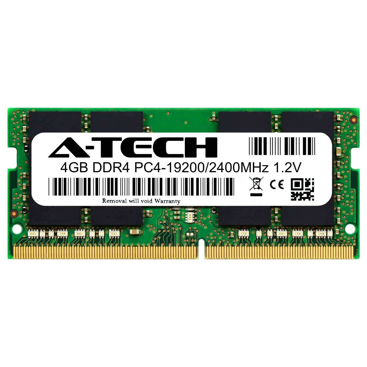 A-Tech 4GB RAM for Lenovo ThinkCentre M900z All-in-One | DDR4 2400 SODIMM PC4-19200 1.2V 260-Pin Memory Upgrade Module 2