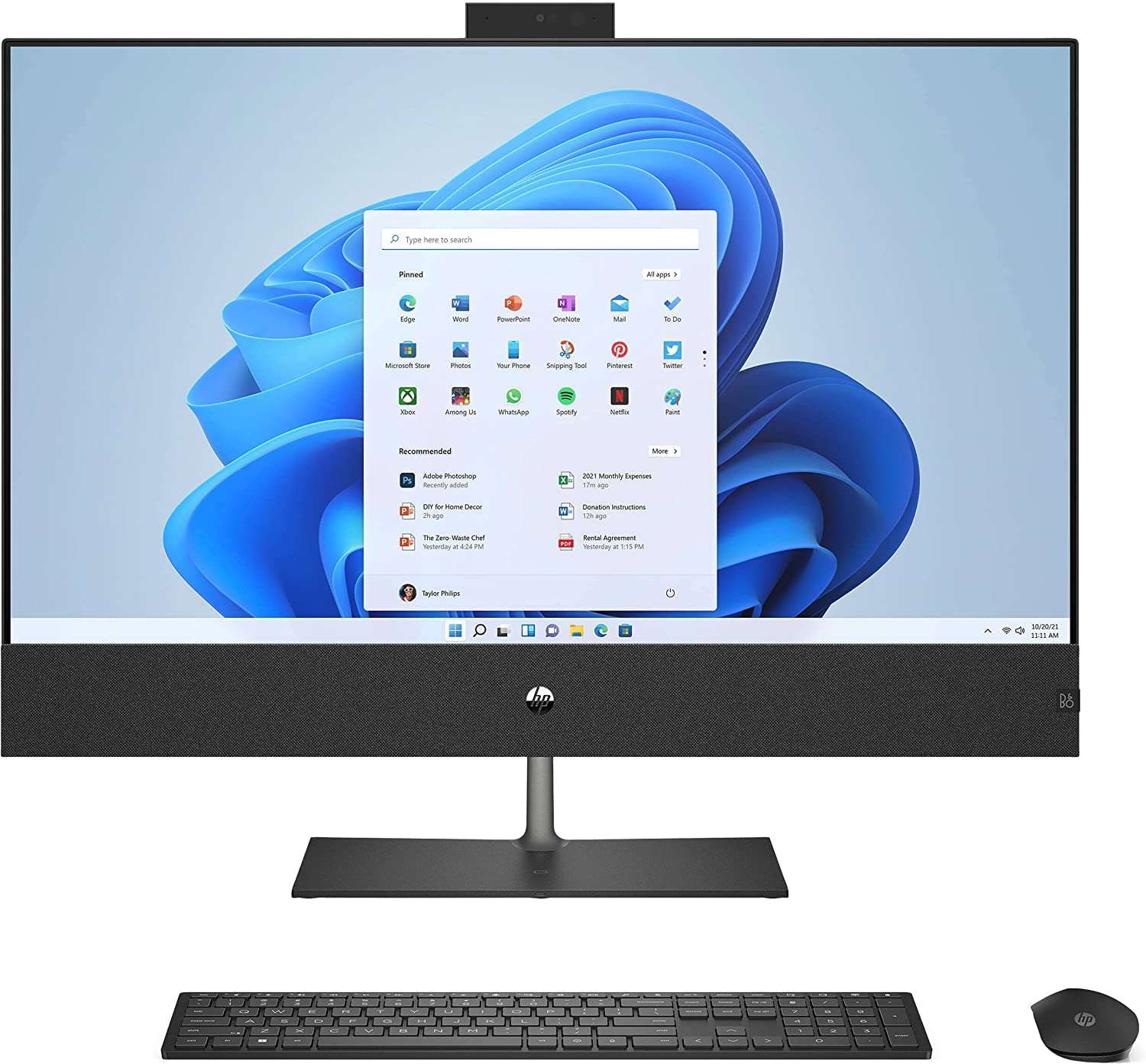 HP Pavilion 32 Desktop 1TB SSD 32GB RAM Win 11 PRO (Intel 12th gen Processor with Six cores and Turbo to 4.20GHz, 32 GB RAM, 1 TB SSD, 31.5" Display, Win 11 PRO) PC Computer Envy All-in-One 2