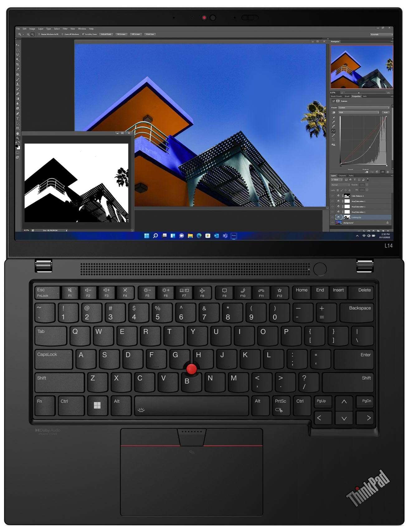 Lenovo ThinkPad L14 Gen 3 Touchscreen 14.0" FHD IPS Business Laptop (AMD Ryzen 5 PRO 5675U (Beats i7-1165G7), 16GB RAM, 512GB PCIe SSD, Backlit KYB, Wi-Fi 6E, Win 10 Pro) w/DKZ Hub USB Port Expander 5