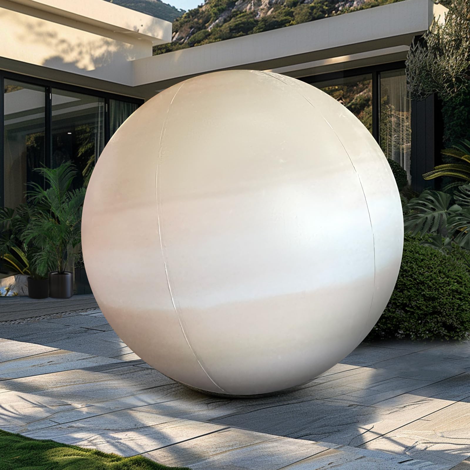 OZIS 60’’ Large Inflatable Planets Solar System LED Inflatable Saturn Planet Balloons for EducationalInstitution/Planetarium/Store/Church/Club Decoration