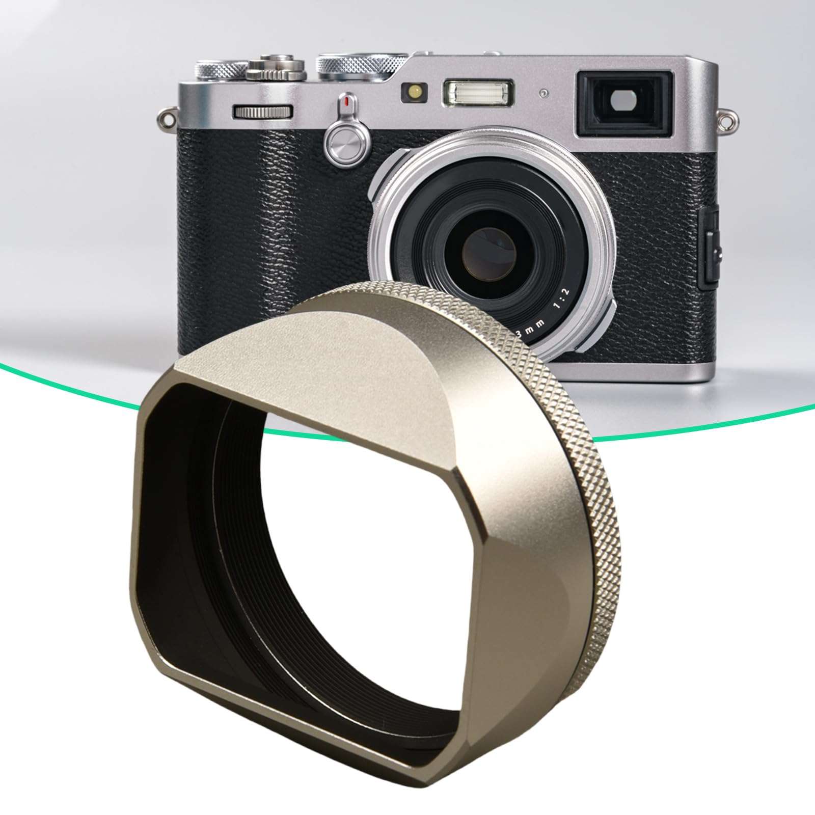 Lens Guard Metal Lens Replacement Camera Lens Protector Repair for X100 Series Digital Camera Accessories 3