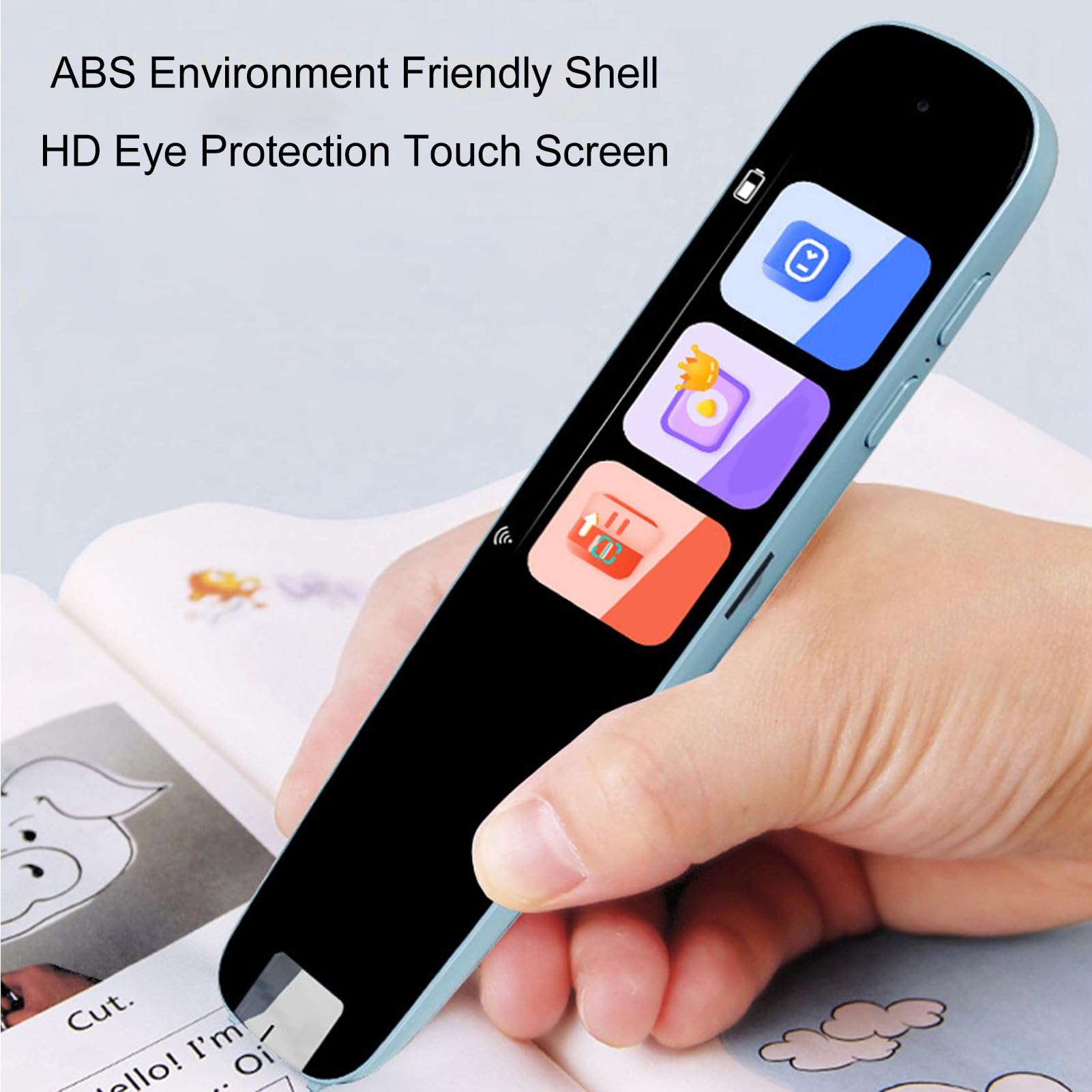 Pen Scanner, Mobile Hotspot Smart Scanner Pen Language Translator, Portable Electronic Dictionary Scanning Pen for Kid, Adult 4