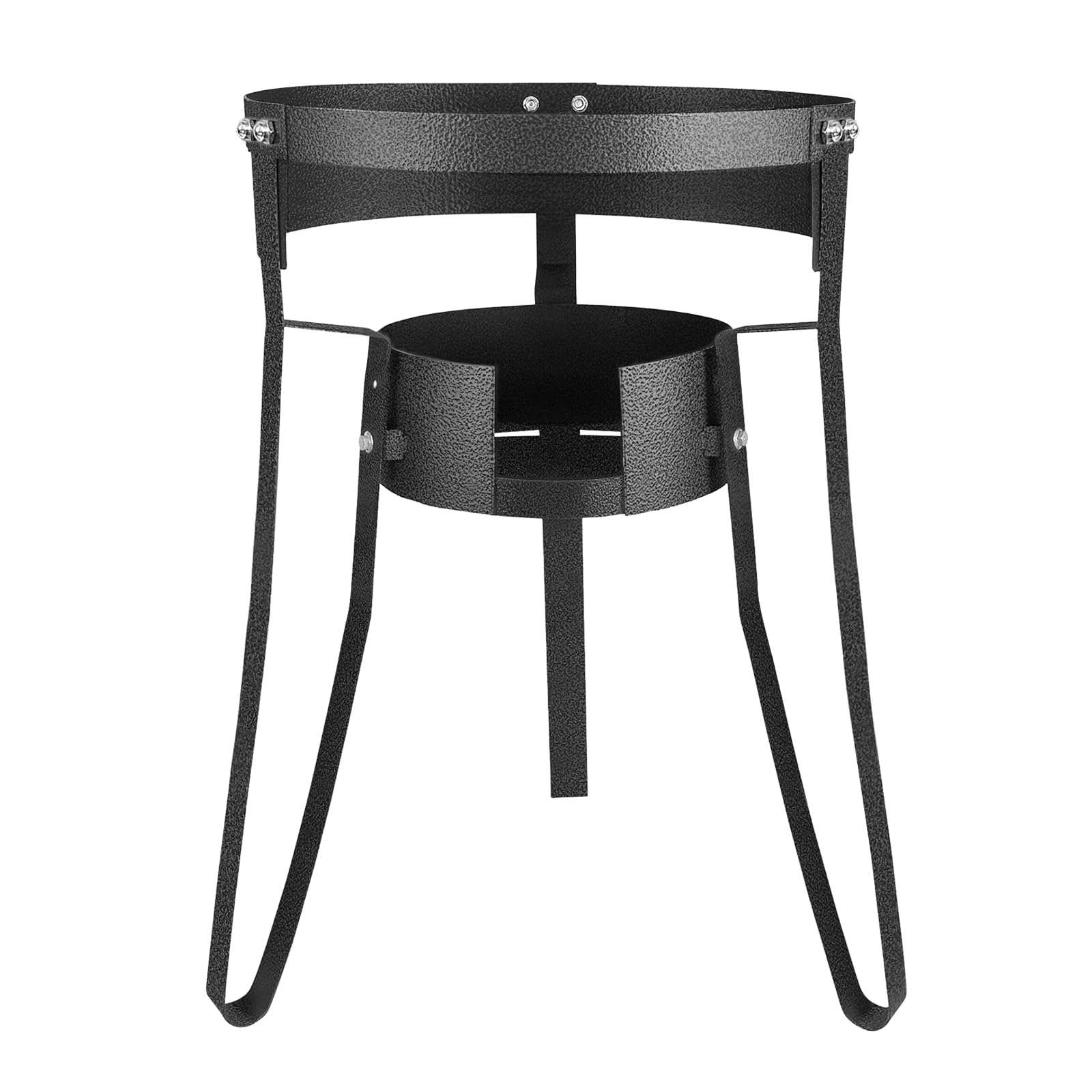 BESTFIRE 30" Coated Steel Comal Stand with Adjustable Burner Mounting Rack for Discada, Tacos, Street Vendor, Etc 1