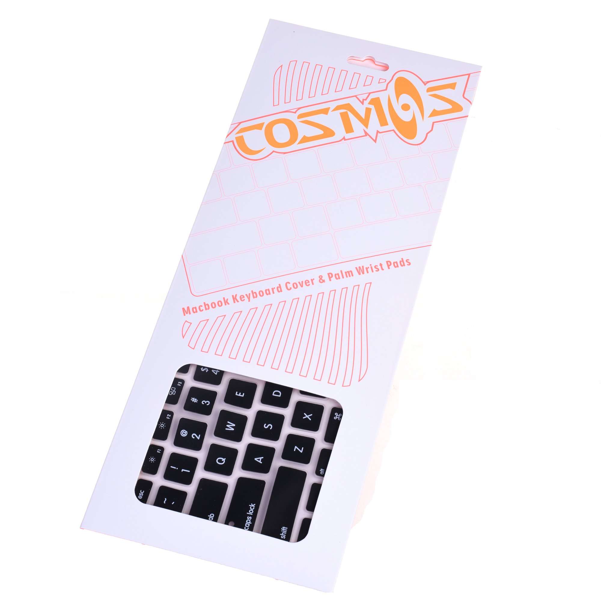 Cosmos ® Ultra Thin Clear Soft Silicone Keyboard Cover Skin Protector for Wireless Keyboard MC184LL/B (Black) 6