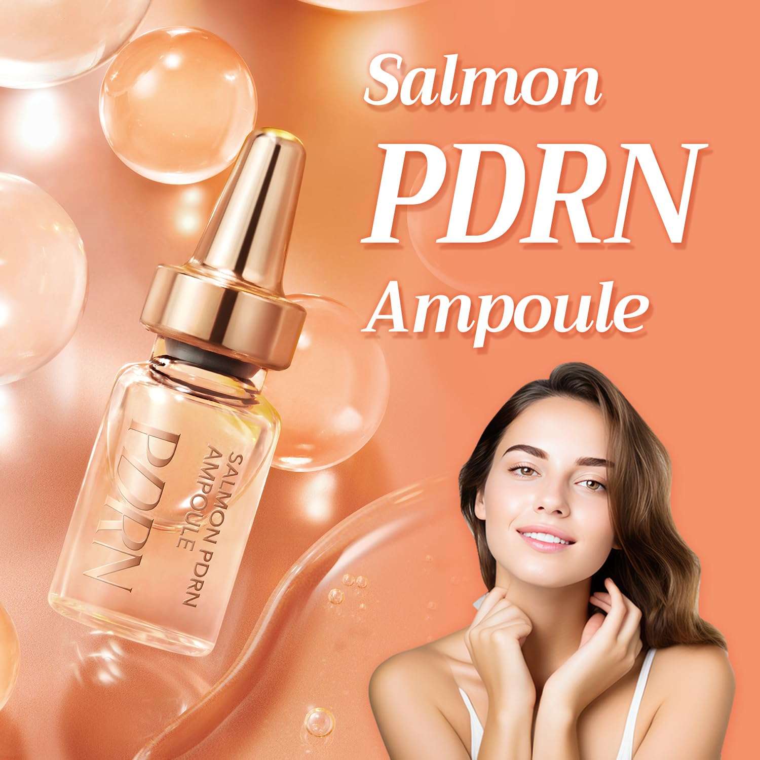 Dermanex Cell Fusion C Salmon DN Ampoule 28 days (100% Authentic) PDRN Moisture Skincare Gift Set- Korean Skincare Luxury Premium High-end Hydrating Anti Aging Serum 3