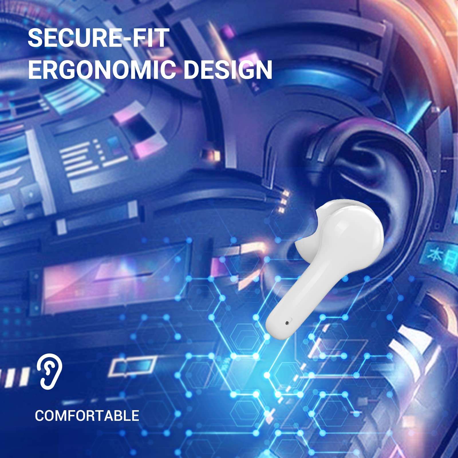 Xupurtlk Language Translator Earbuds, 71 Languages, Bluetooth & App, 56 Accents, 97% Translation Accuracy, 5 Hours Battery Life 4