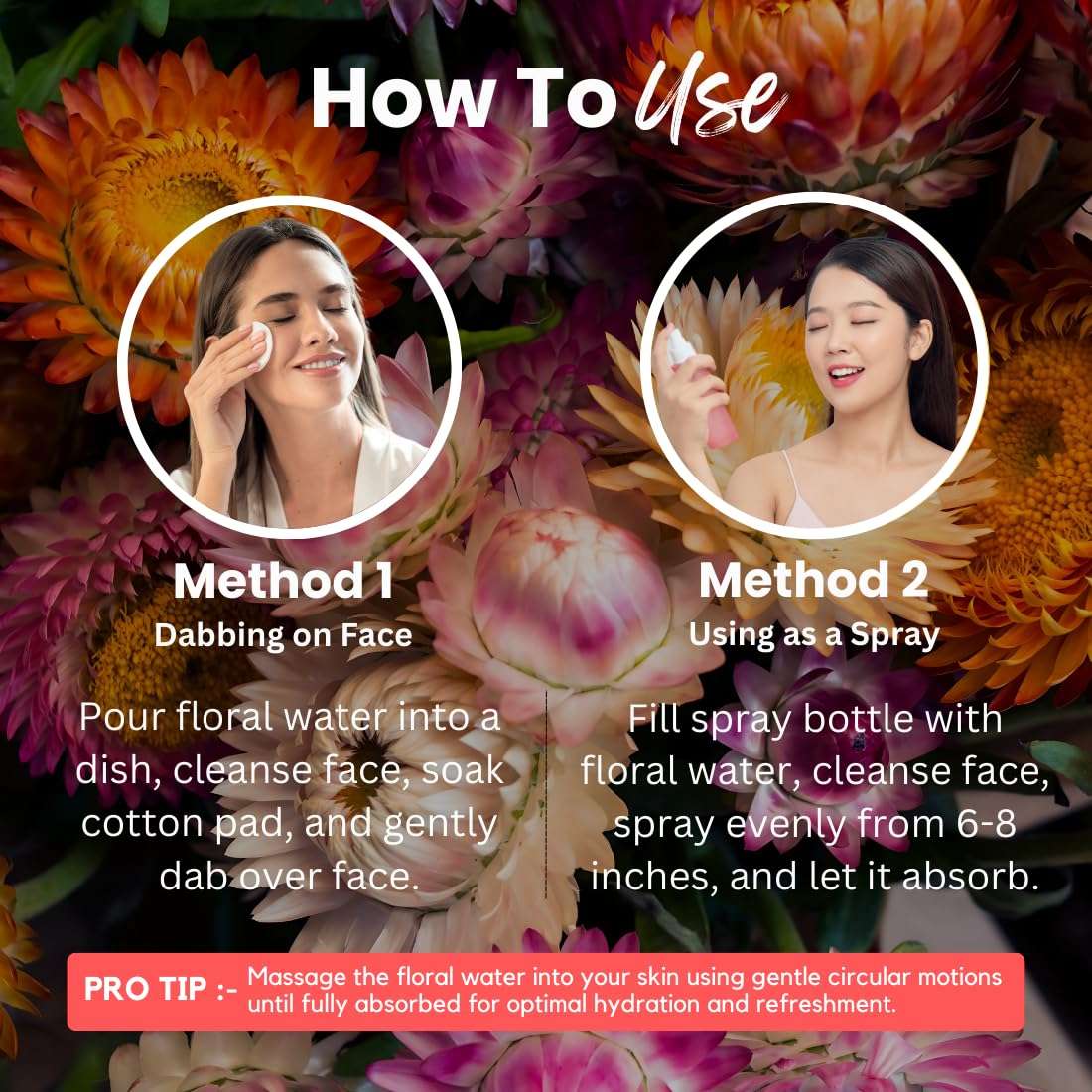 Deve Herbes Pure Helichrysum Floral Water (Hydrosol) (Helichrysum Italicum) for Skin - 50ml (1.69 oz) 4