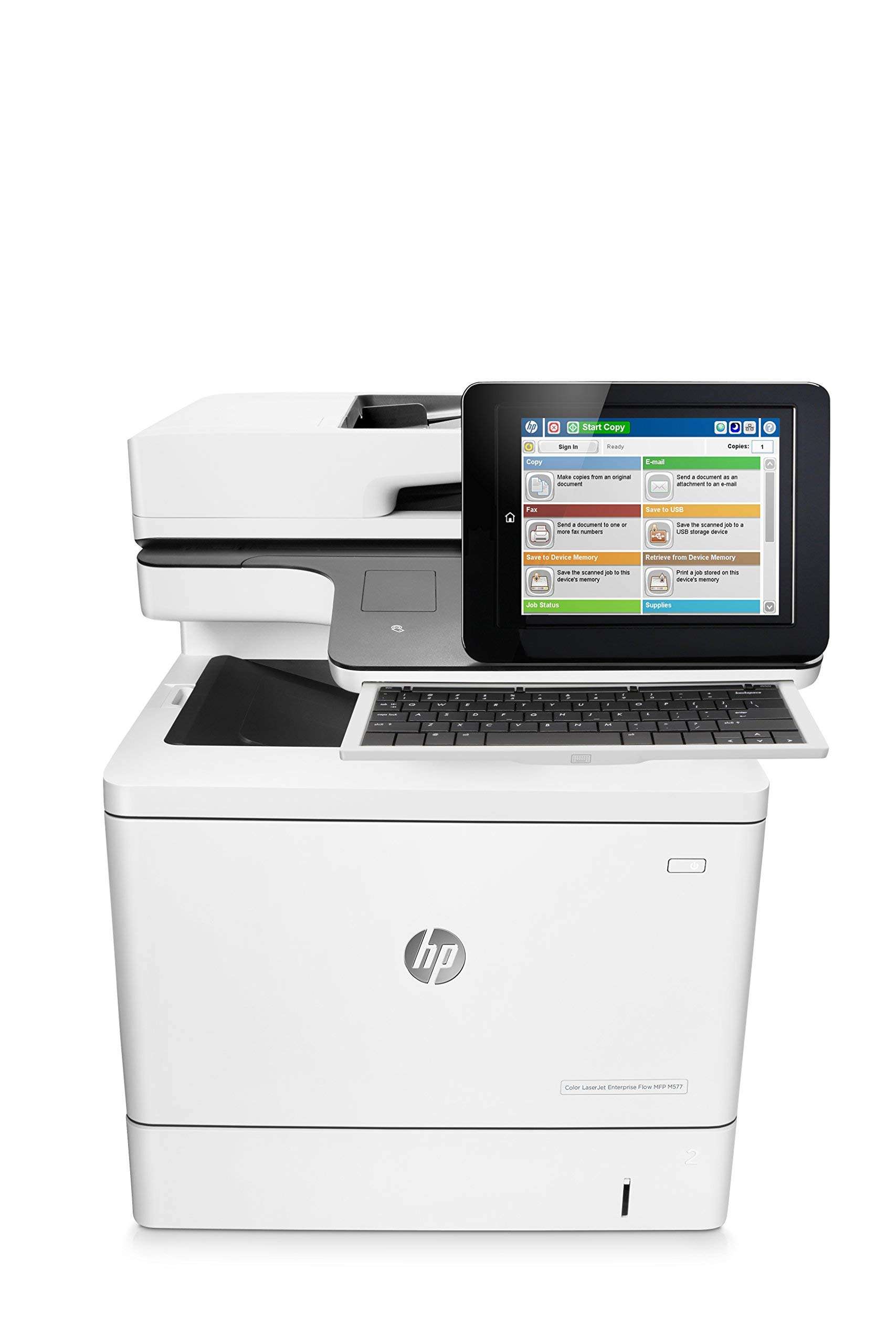 HP Color LaserJet Ent Flow MFP M577z Prntr:US/CA/LA (Renewed) 1