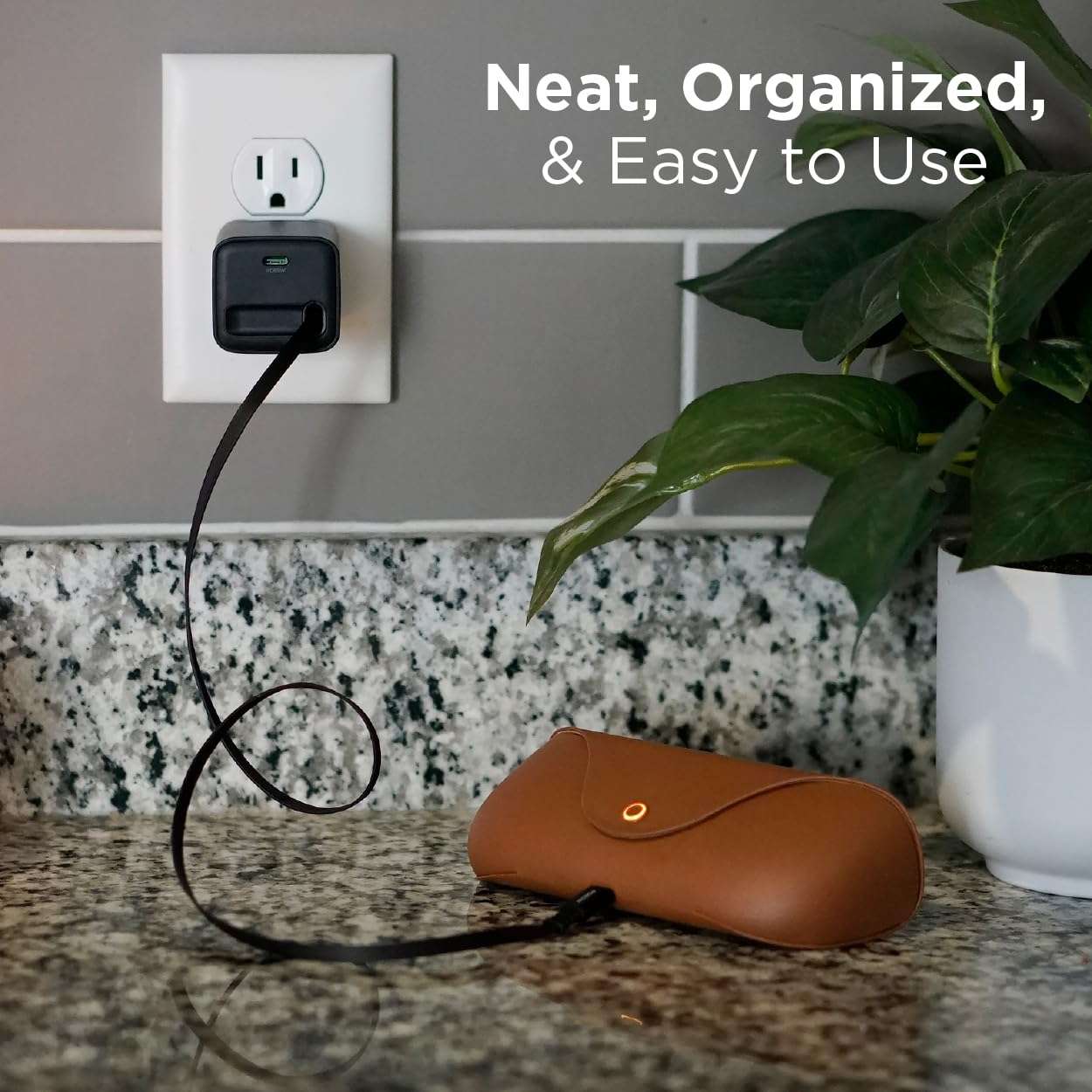 Limitless 65W GaN Wall Charger with 32" Retractable Type-C Cable 5