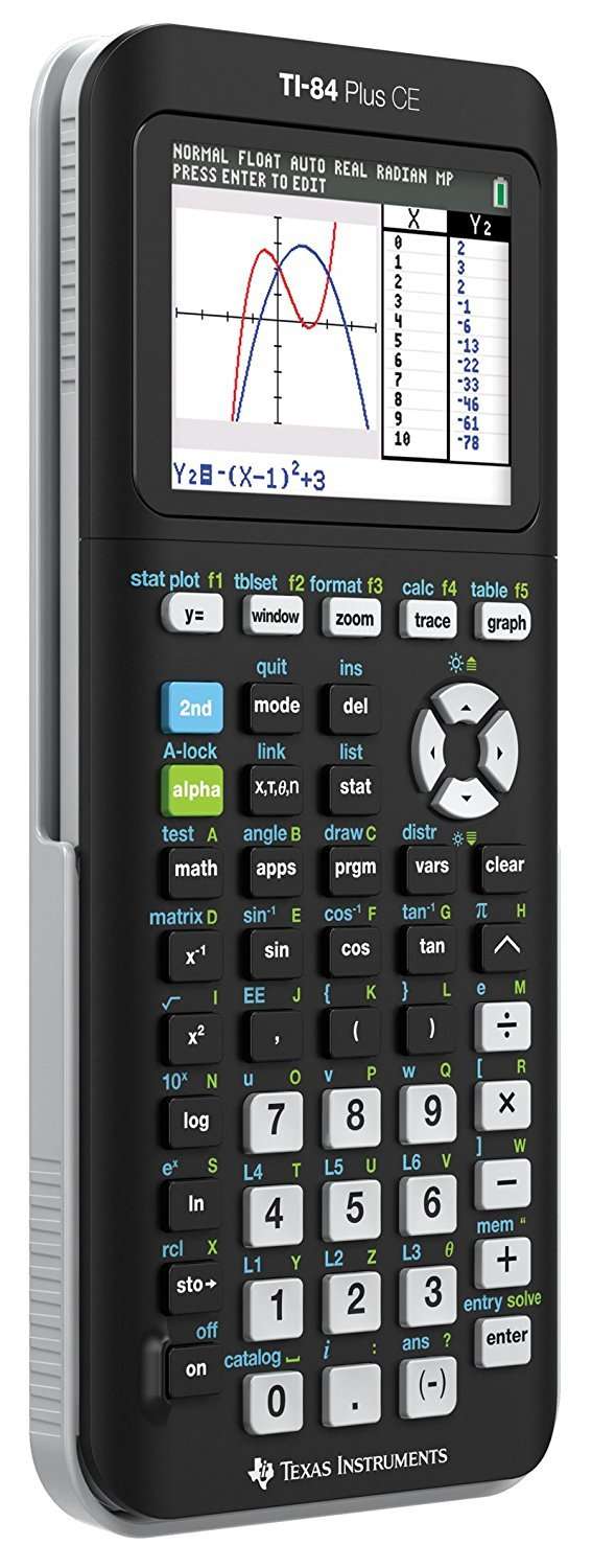 Texas Instruments TI-84 Plus CE Graphing Calculator, Black 4