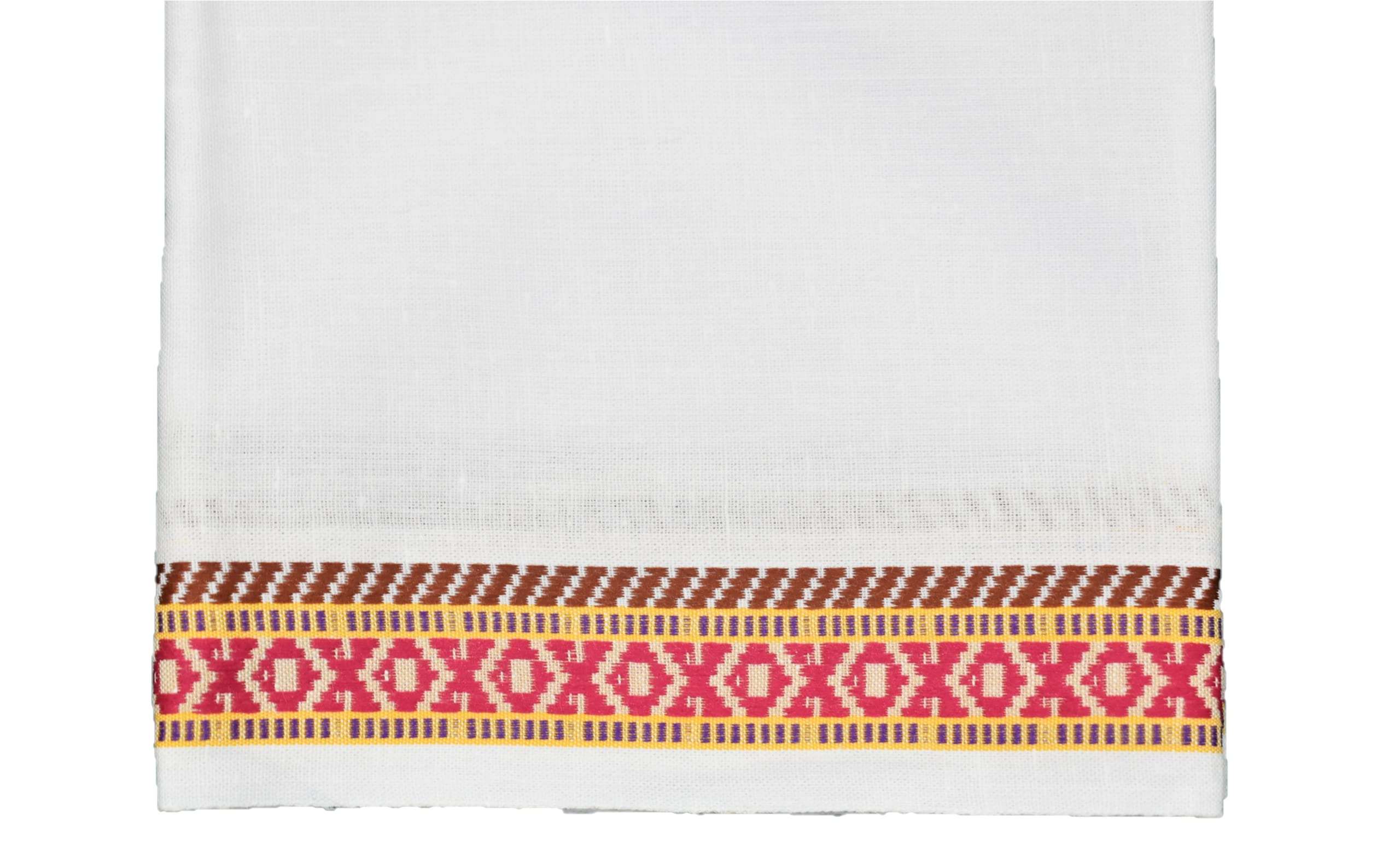 shyam handloom and Face Towels/AngVastram/Gamcha (Red) 5