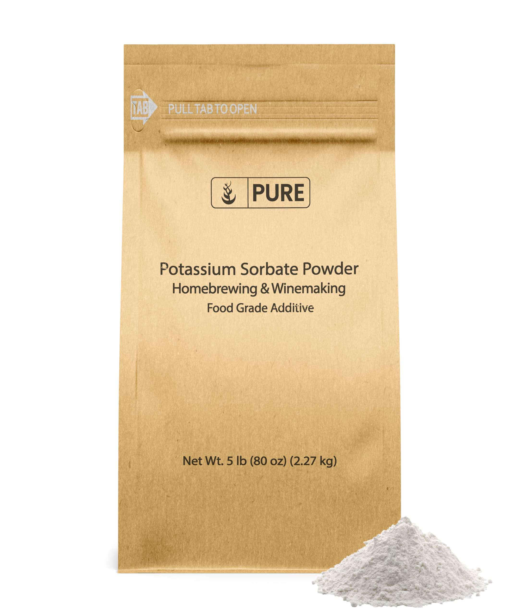 PURE ORIGINAL INGREDIENTS Citric Acid & Potassium Sorbate Bundle (5 lb Each), Food Grade 3