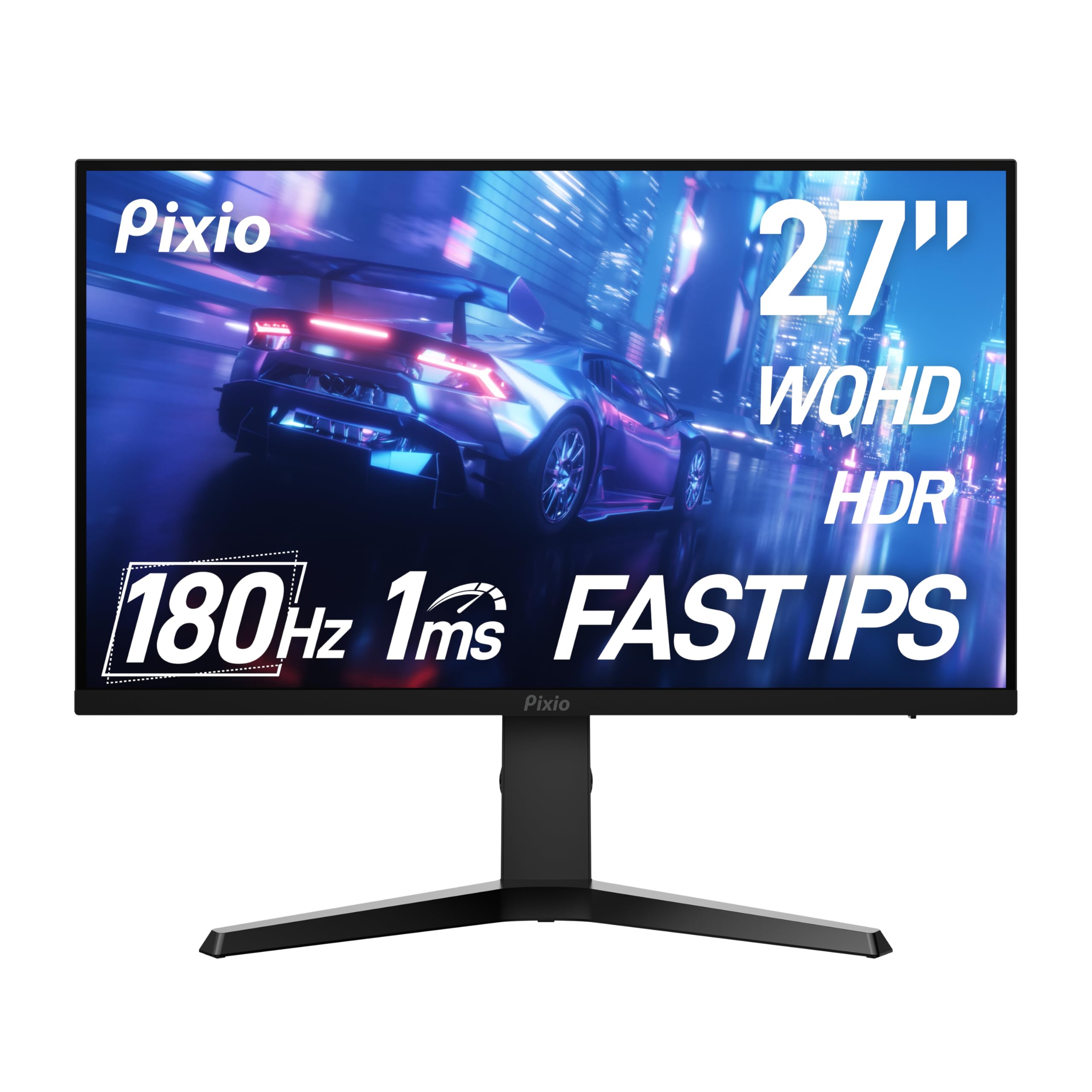 Pixio PX279 Prime Neo 27 inch 240Hz Refresh Rate FHD 1080p Resolution Fast IPS Panel 1ms GTG Response Time Gaming Monitor with Adaptive Sync