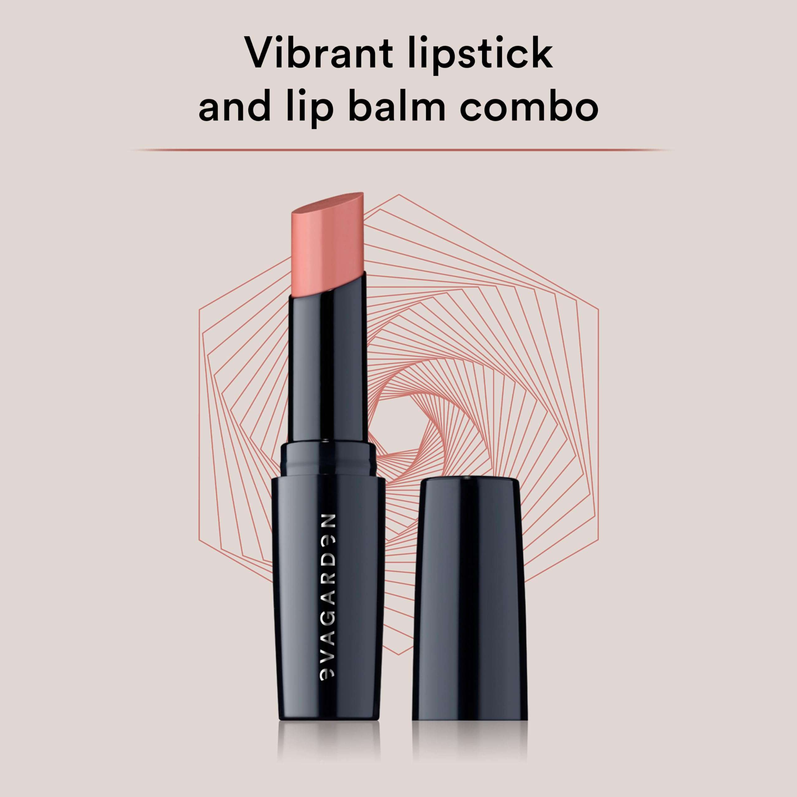 EVAGARDEN Pleasure Lipstick - Moisturizes and Nourishes - Protects with SPF - Soft Application Spreads Easily and Provides Smoothness - Gives Volume Effect and Bright Color - 661 Canyon Clay - 0.1 oz 3