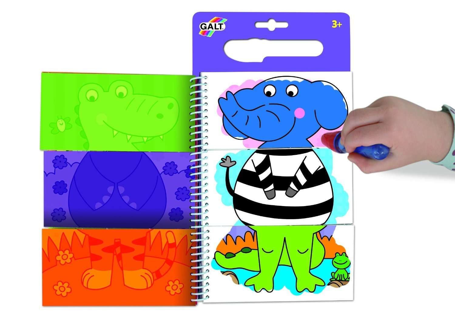 Galt Toys, Water Magic - Flip Book Jungle 3