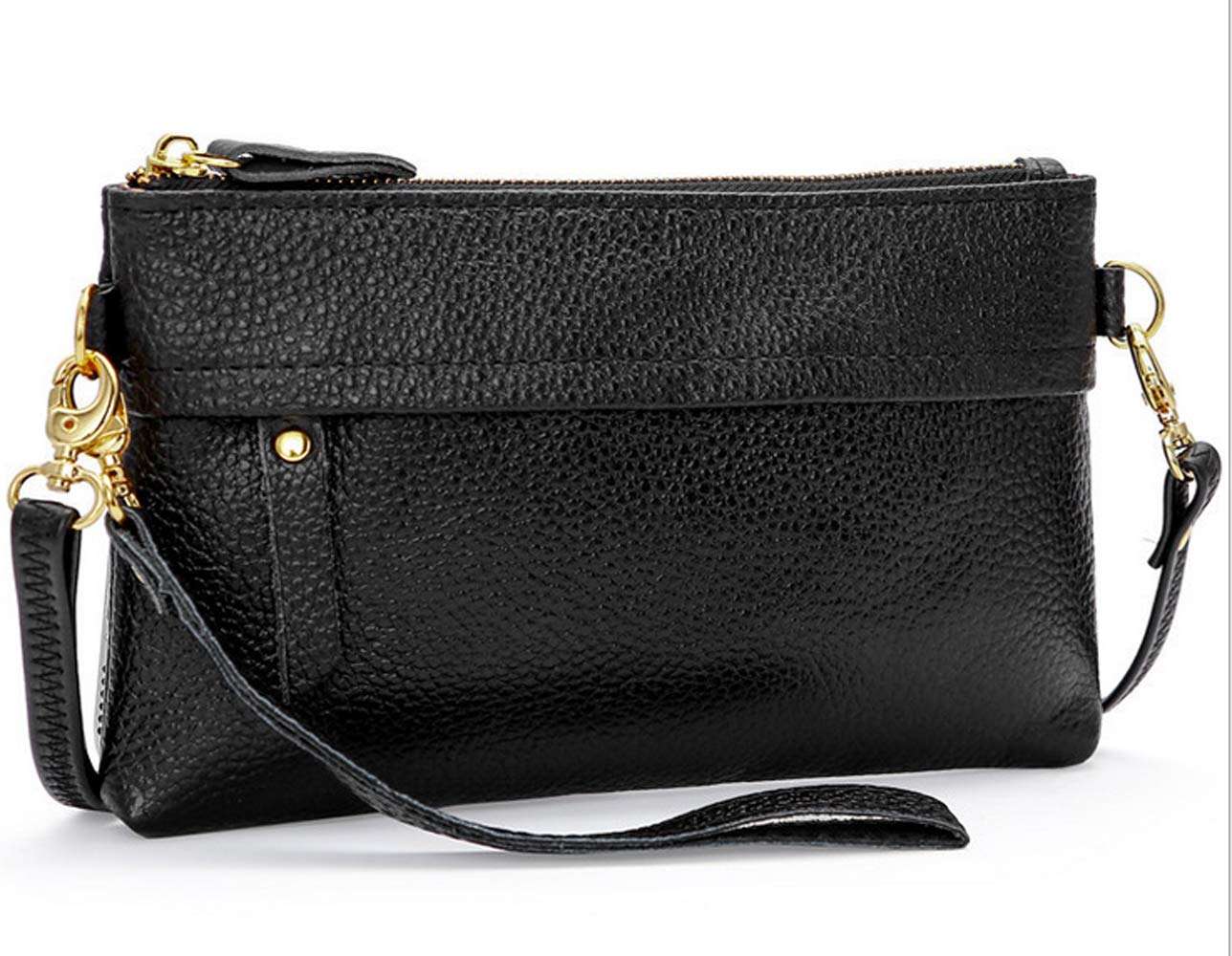 Small Crossbody Bag Cell Phone Purse Wallet Case Pouch Handbag for iPhone Xs Max 6s 7 8 Plus/Galaxy S10+ S9 Plus Note 9 J8 J4 /LG Stylo 4 G7 ThinQ/Moto G7 G6 Play E5 Z3 /Alcatel 3X 1X 3C (Black) 2