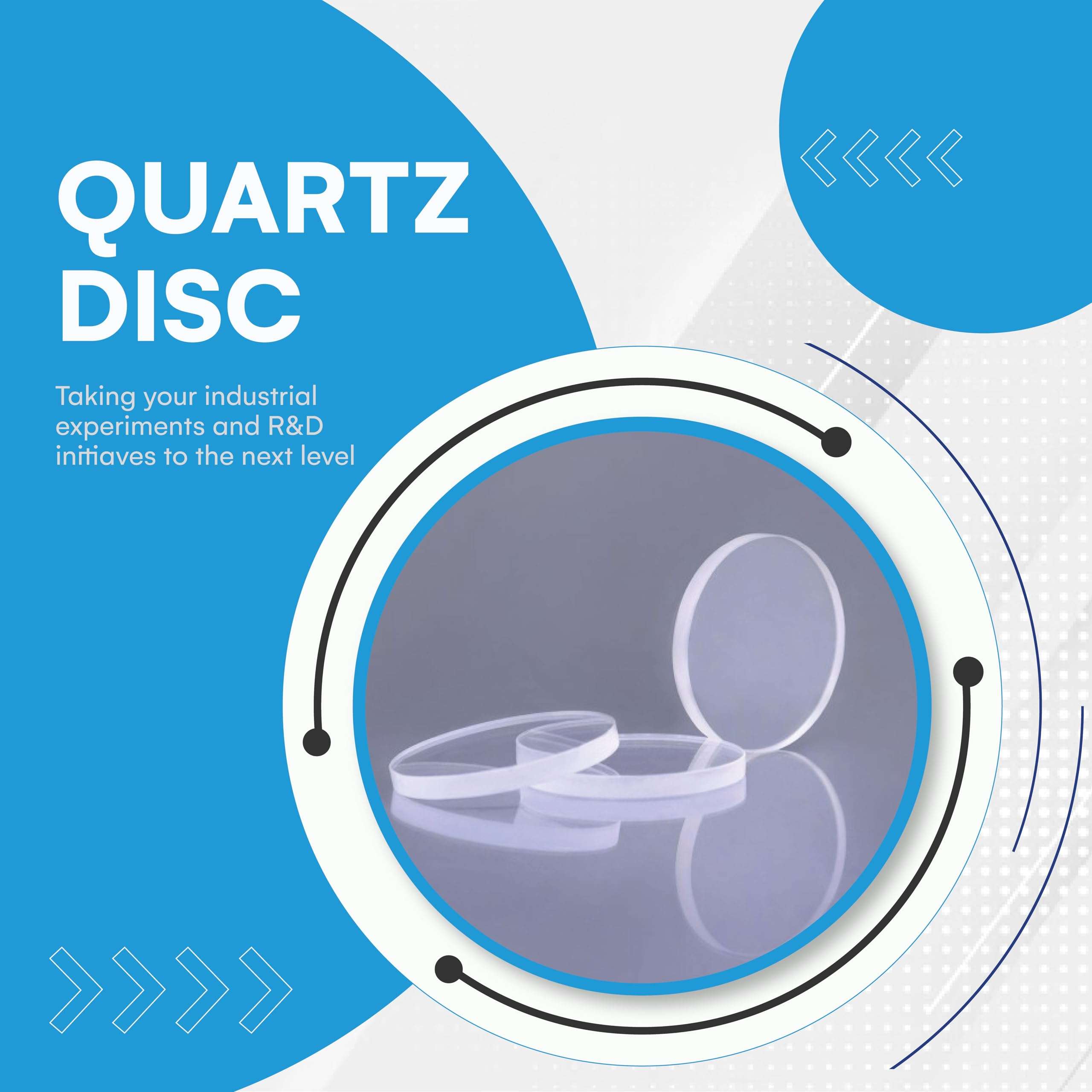 Shilpent Quartz Glass Disc (Thickness 1 MM, Diameter 25 MM) (Operating Temperature - 1150 Degree Celsius)(Average Specific Heat – 771 J/kg K & Tensile Strength – 49 N/nm²)(Pack of 1) 3