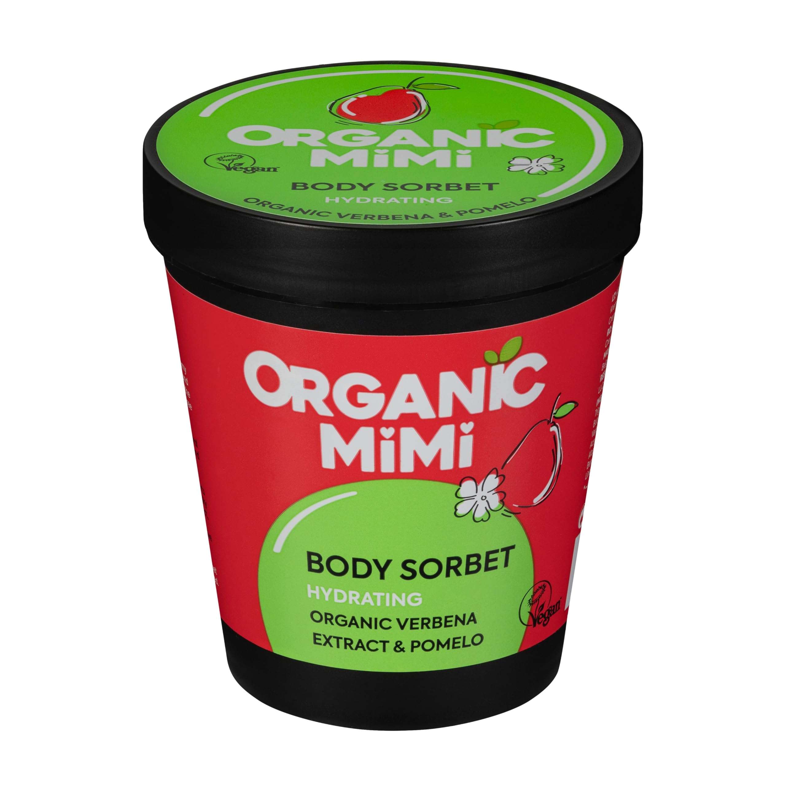 Organic Mimi Hydrating Body Cream with Verbena & Pomelo – Moisturizing, Soothing – Vegan, Organic Skincare for Sensitive Skin – 200 ml 1