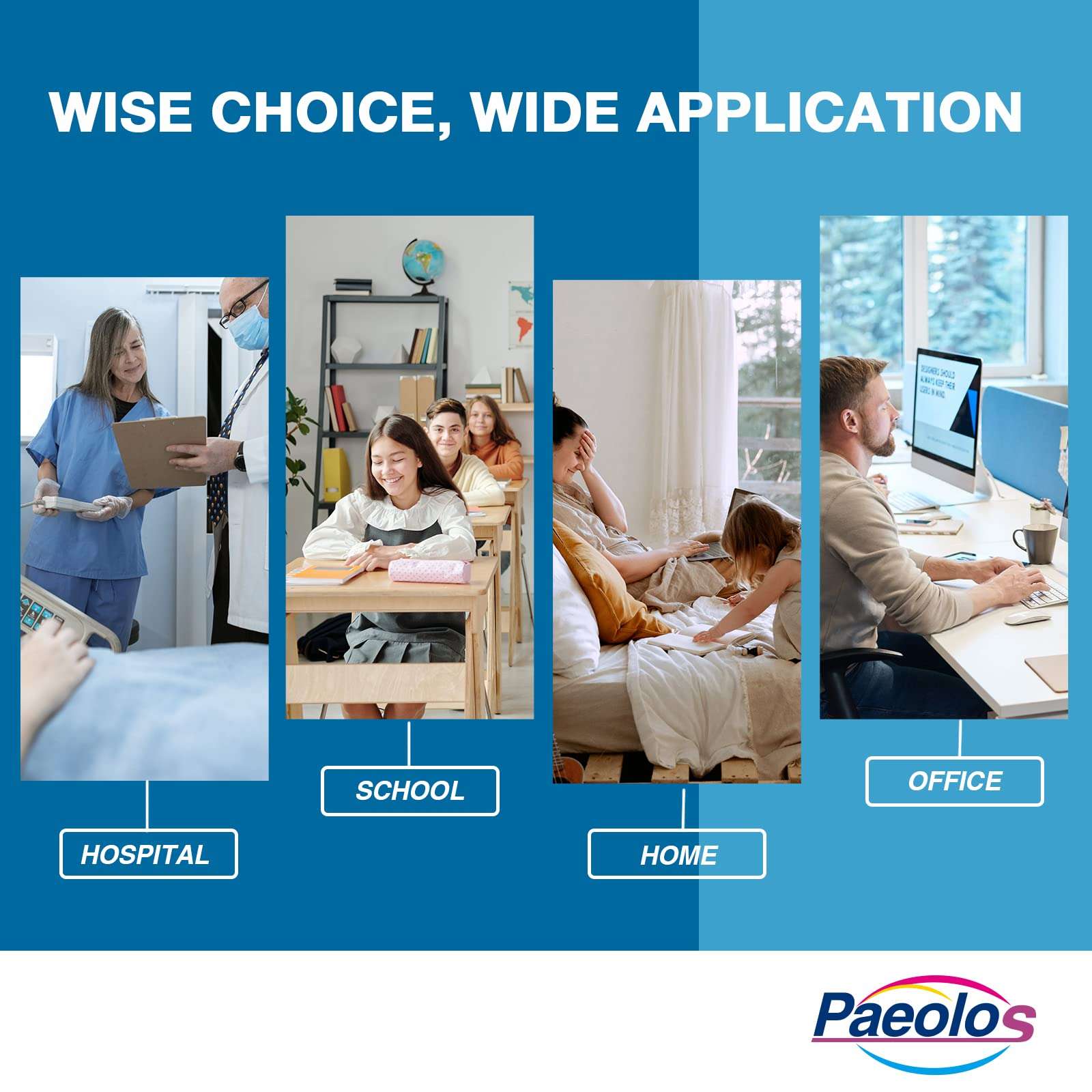 Paeolos Compatible Ink Cartridges Replacements for HP 902 XL Work with HP OfficeJet Pro 6961 6970 6962 6958 6968 6971 6975 6978, 3 Color Packs 6