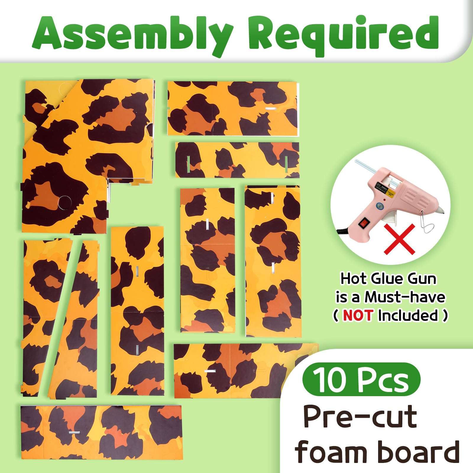 imprsv Marquee Numbers Safari 2nd-Birthday Decorations: 3ft Large Light Up Number 2 Two Wild Birthday Decoration Wild Second Party Decor Balloon Frame 3