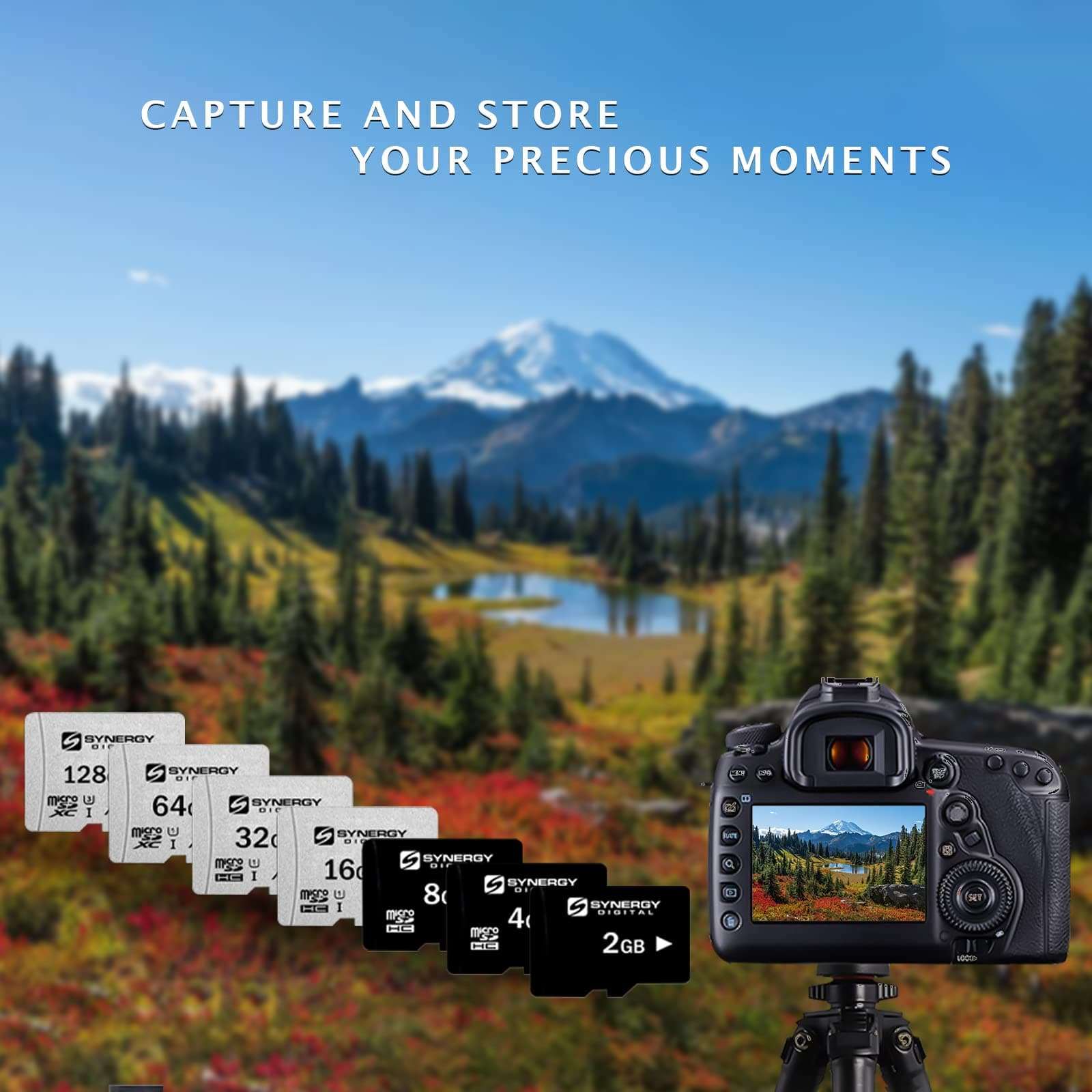 Synergy Digital 16GB Micro SDHC Secure Digital UHS-I Memory Cards, Compatible with Alcatel OT-7024 Cell Phone - Class 10, U1, 95MB/s, 300 Series - Pack of 5 3