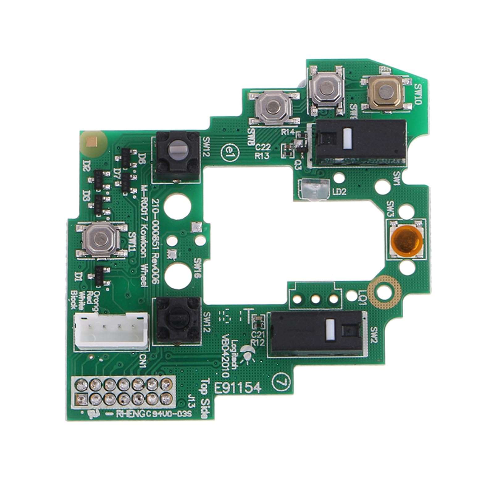 LINLIJIA Top Side Mainboard MicroSwitch Button Board Keys Board for G700S Top Side Mainboard MicroSwitch Button Board Keys Board for G700S 3