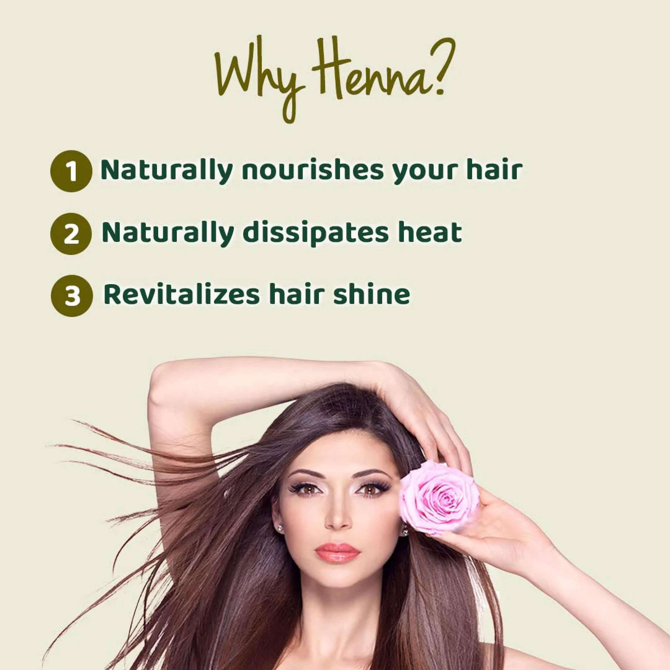 NeutraVed Natural Henna Powder for Hair (250g) | Henna Powder Organic for Hair | Mehendi for Hair | Herbal Hair Colour Without Chemicals 250g 5