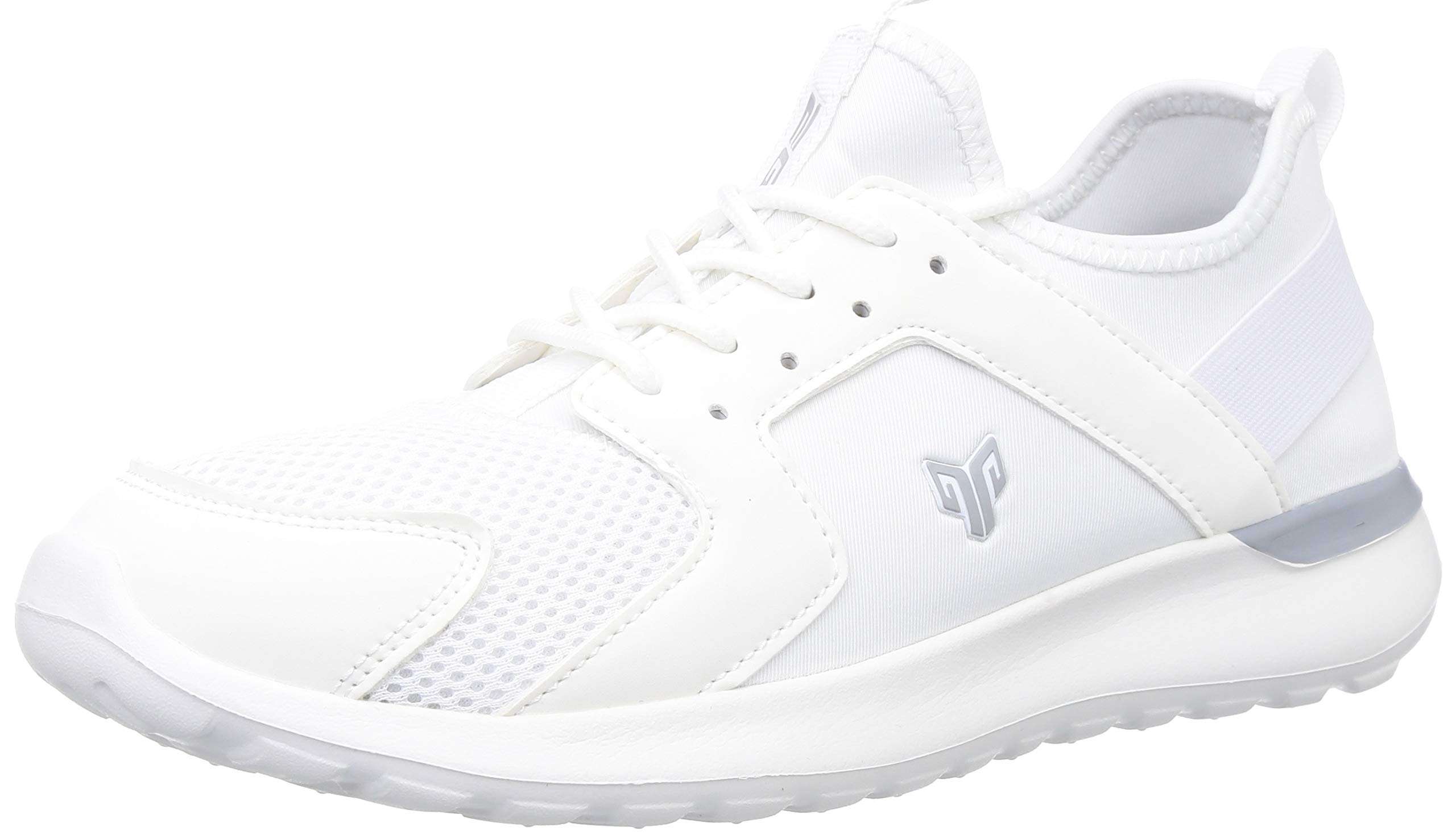 2GO Men's White Indoor Multisport Court Shoes - 11 UK/India (45 EU) (EL-GFW028-S9white) 1