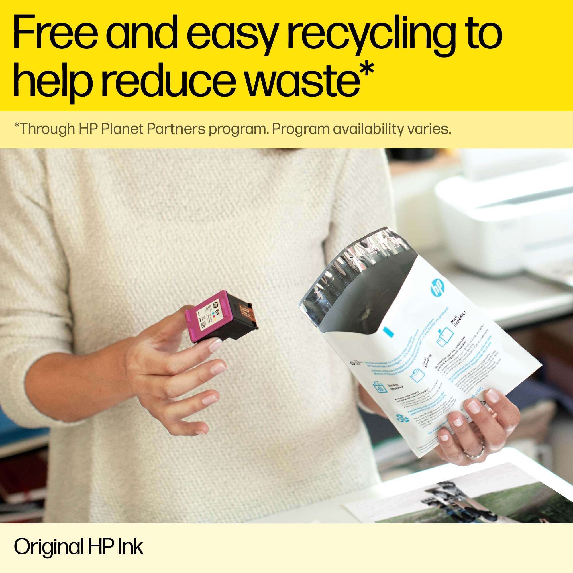 HP 711 Black 38-ml Genuine Ink Cartridge (CZ129A) for DesignJet T530, T525, T520, T130, T125, T120 & T100 Large Format Plotter Printers 3