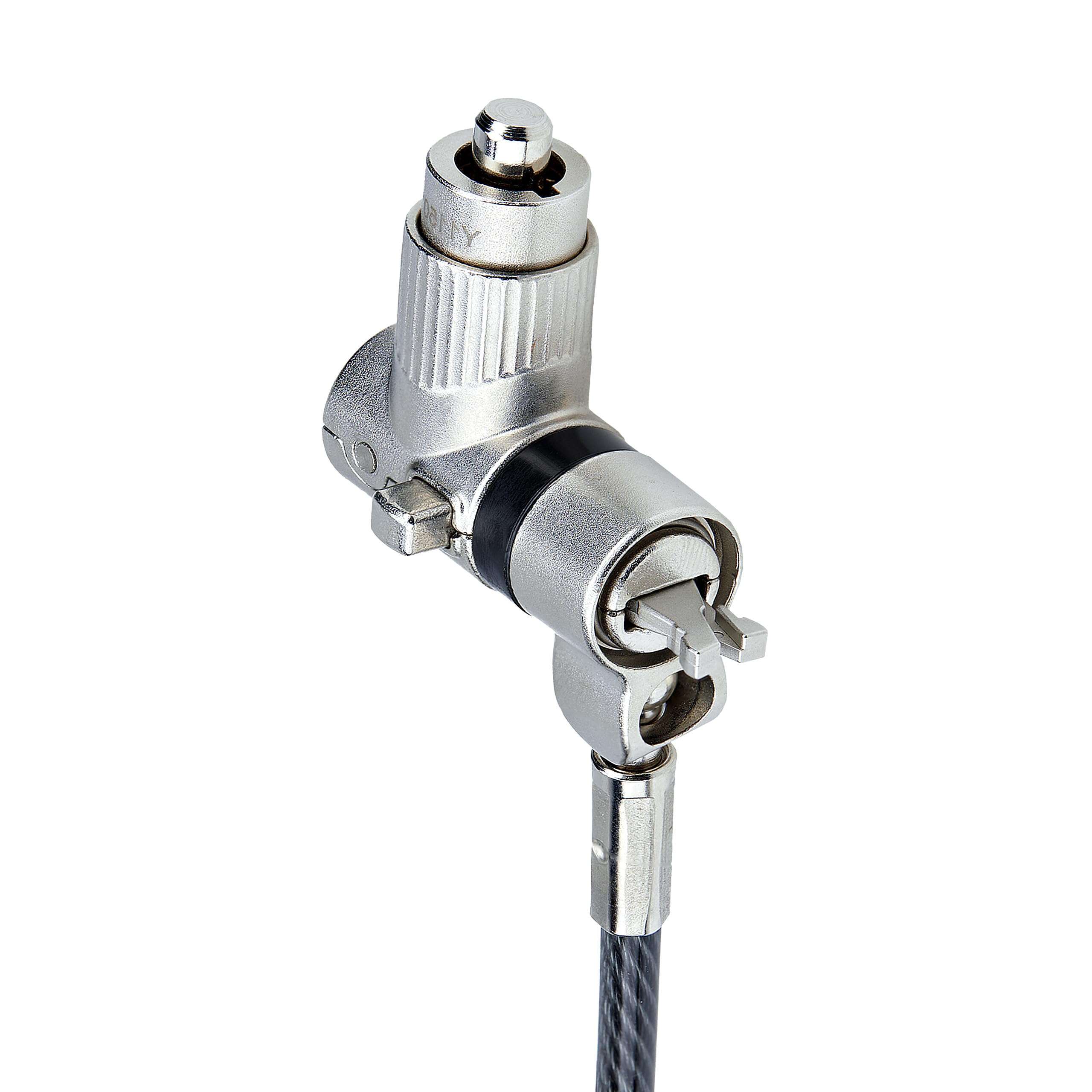 StarTech.com 25-Pack Universal Laptop Lock 6.6ft (2m), Keyed Alike Security Cable, Compatible with Noble Wedge/Nano/K-Slot 3