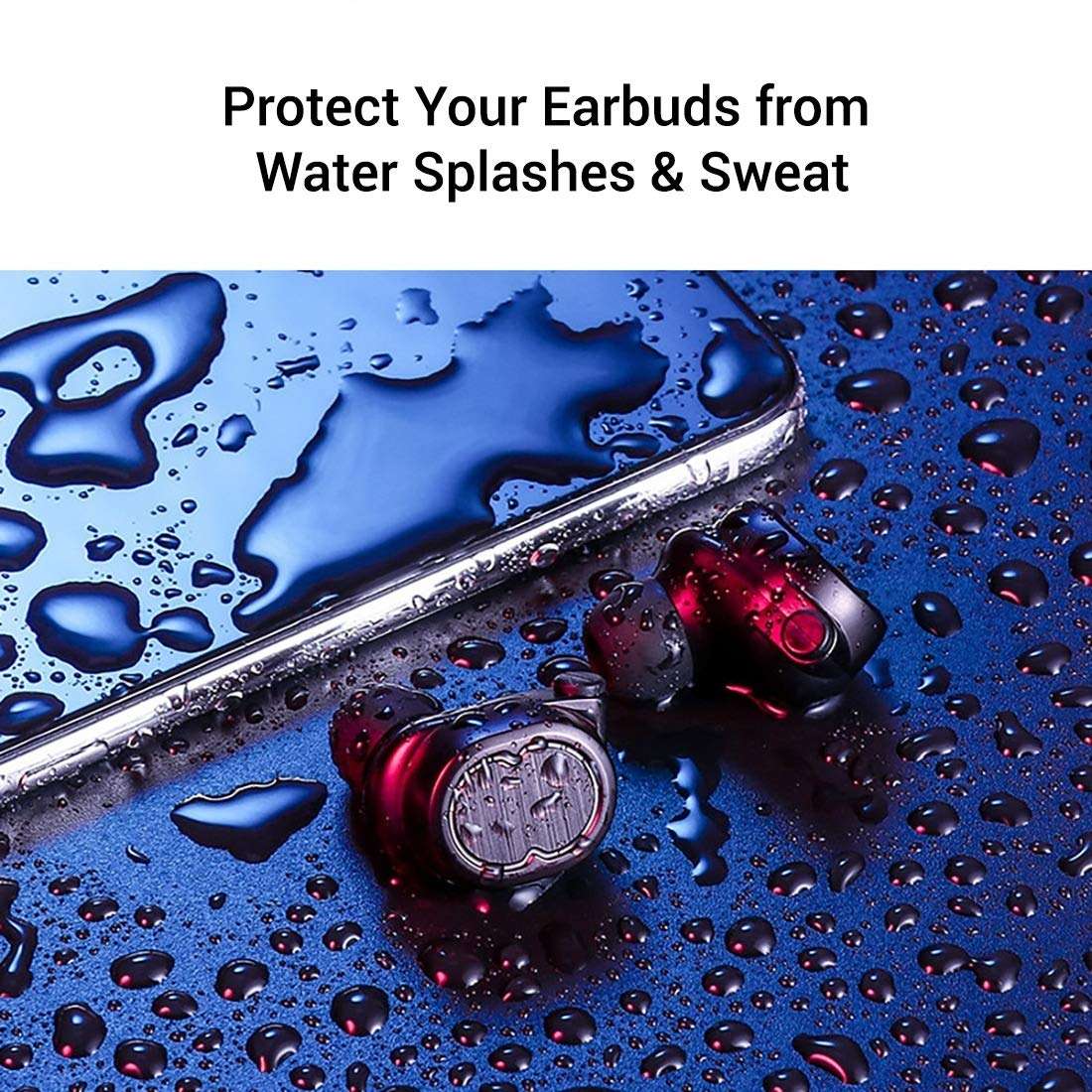 Xmate Gusto in-Ear Touch Control True Wireless Bluetooth Headphones (TWS) with Mic - (Black) 6