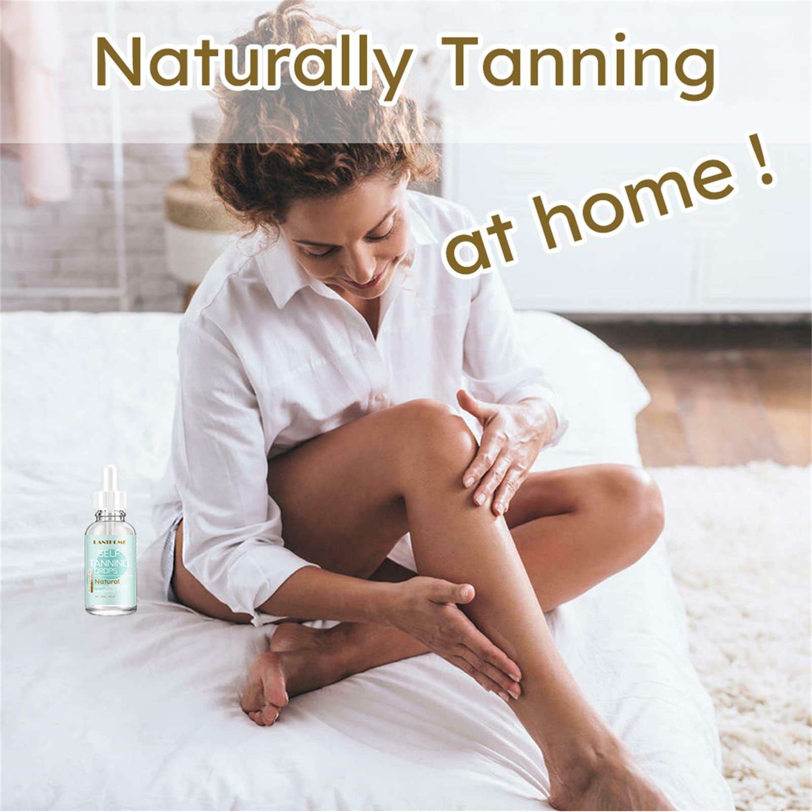 Self Tan Organic Tanning Spray Long Lasting Natural Tan Body Mist Natural Fake Beach 30ml 6