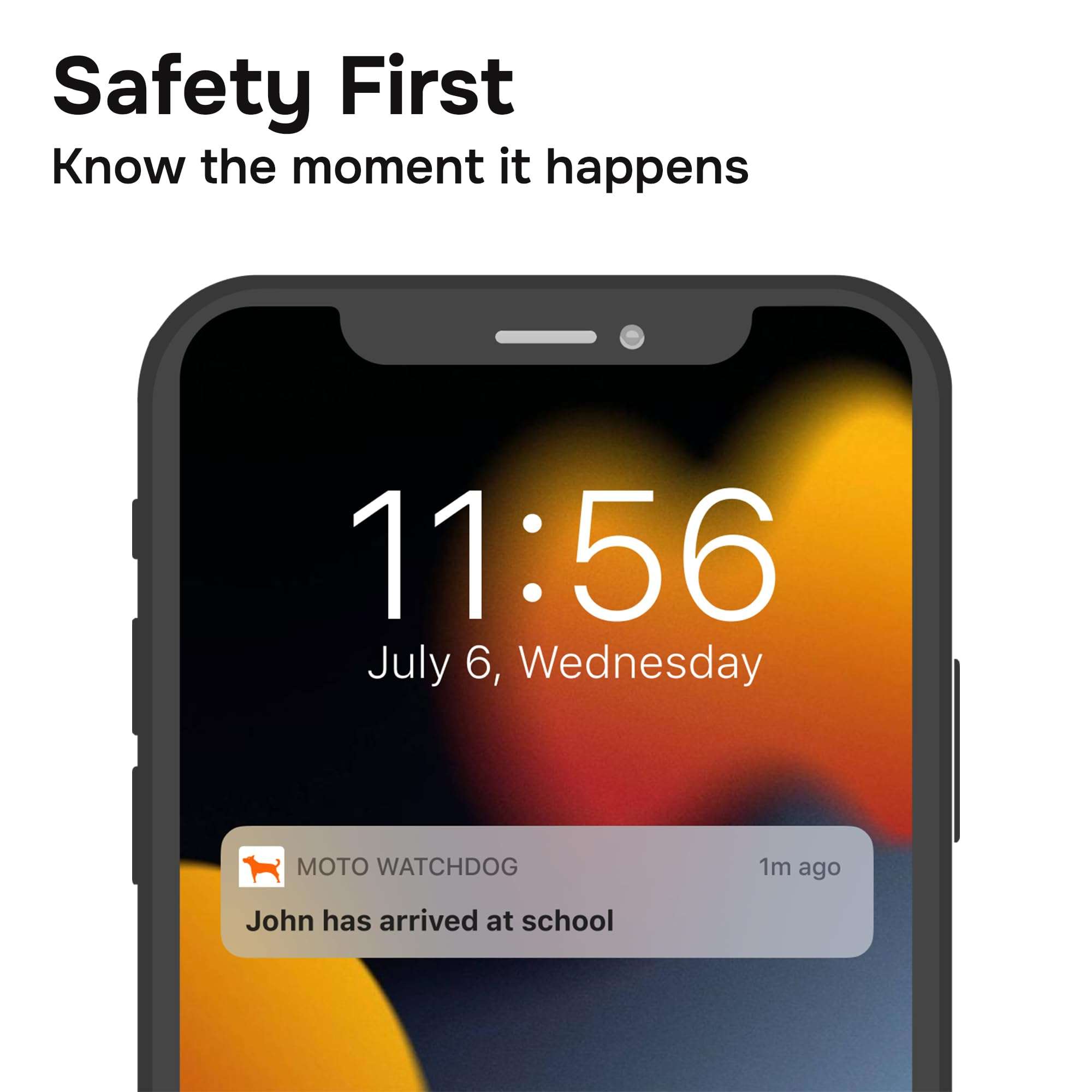 GPS Tracker for Vehicles, No Monthly Fee, No Subscription, 4G SIM and Data Included, Business Fleets, Speeding Alerts, Trip History, Mileage Tracking, Geofence, Magnetic, USA Developed, Moto Watchdog 5
