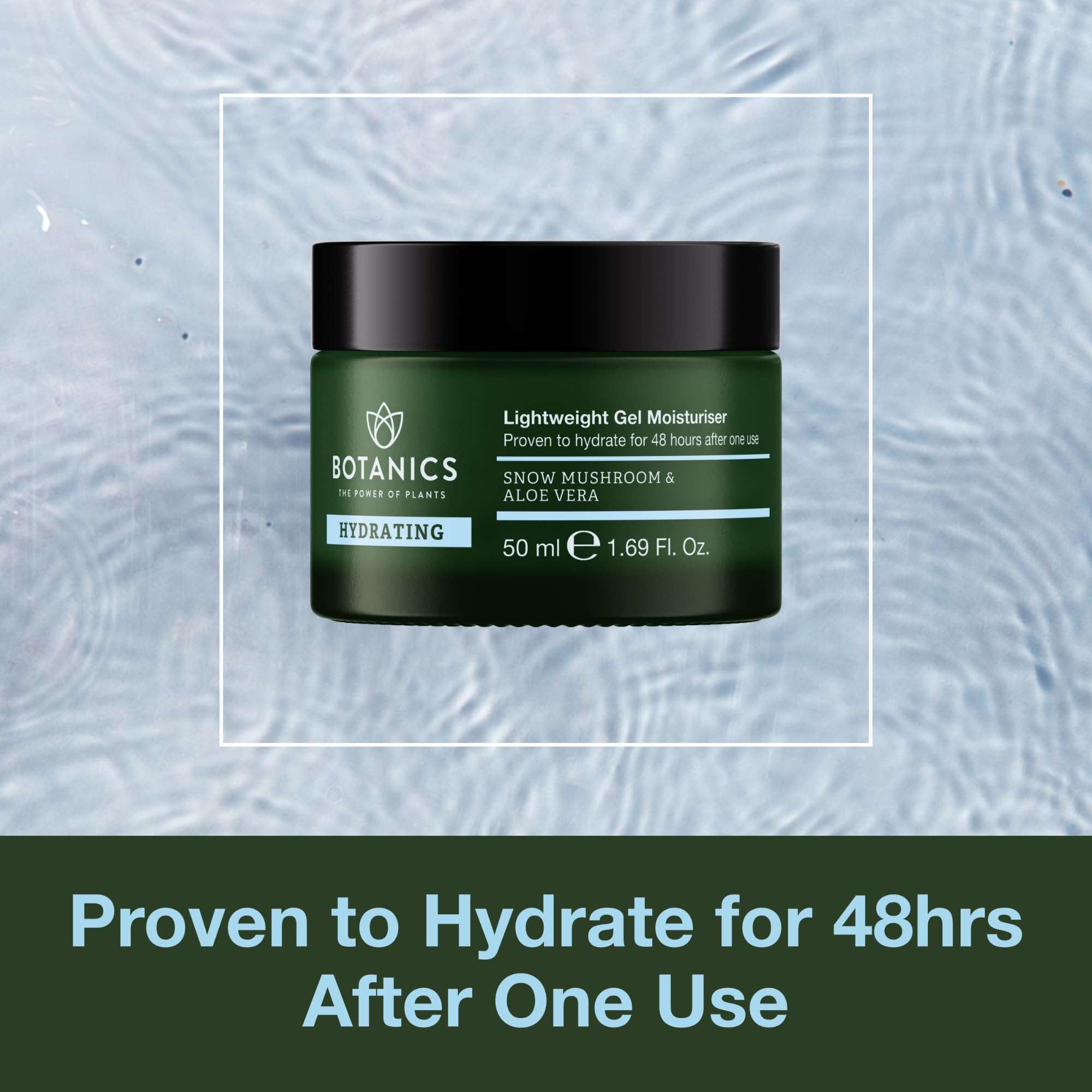 Botanics Lightweight Face Moisturizer & Recharging Night Cream for Women & Men - for Hydrated, Glowing Skin - Enriched with Snow Mushroom, Aloe Vera & Hibiscus AHA - Vegan & Cruelty-Free 3