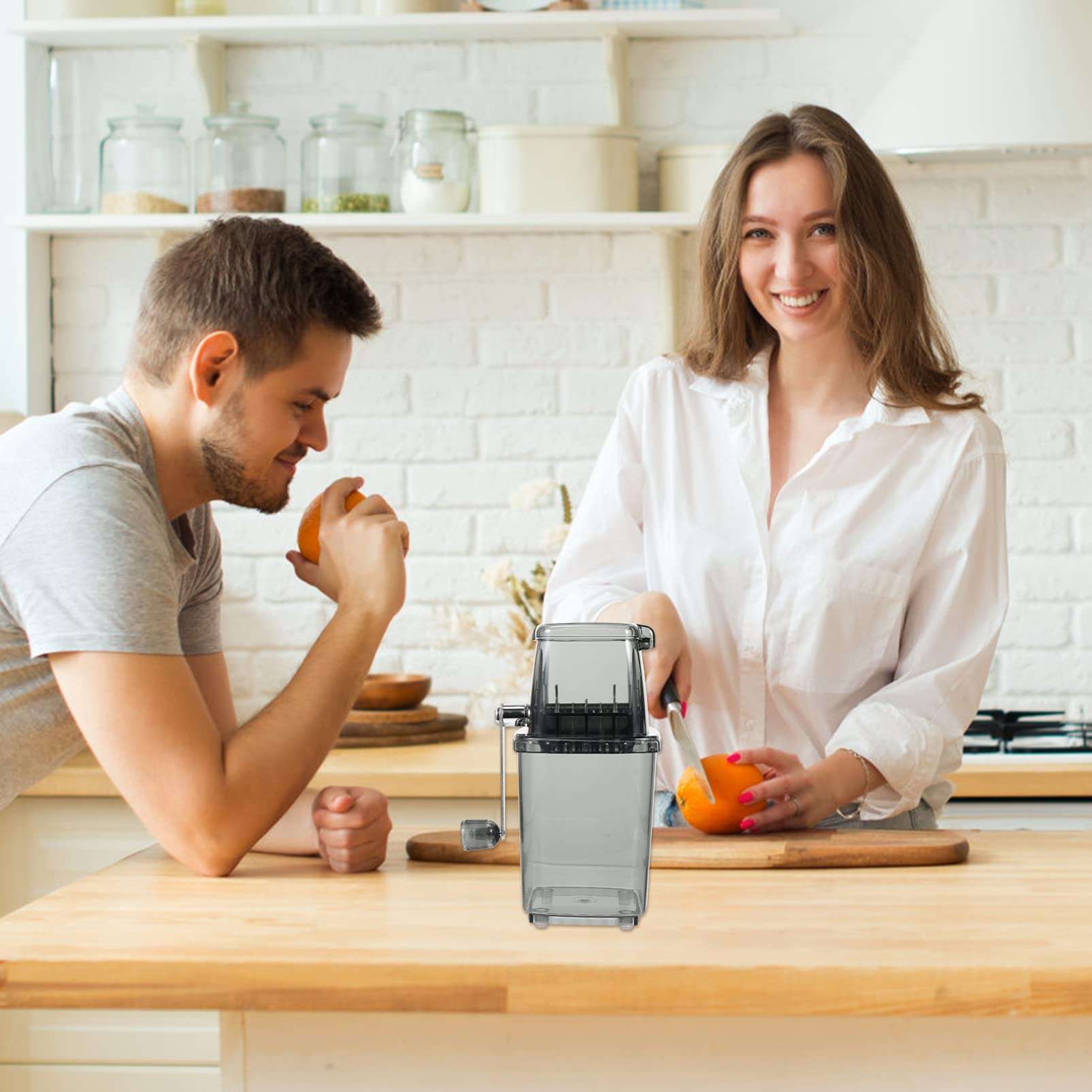 Hemoton Electric Razor Garlic Crusher 2L Ice Crusher Shaver Portable Hand Crank Machine for Home Ice Ice Chip Ice Manual Ice Ice Kitchen Gadget Snow Cone Machine Shaved Ice Electric Shaver 6