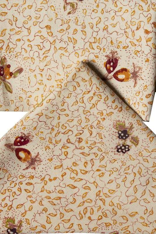 CONTRAST LIVING Puspa Hand Block Printed Kitchen Towel/Dish Towel/Hand Towel Multi Color Set of 4 Pcs 2