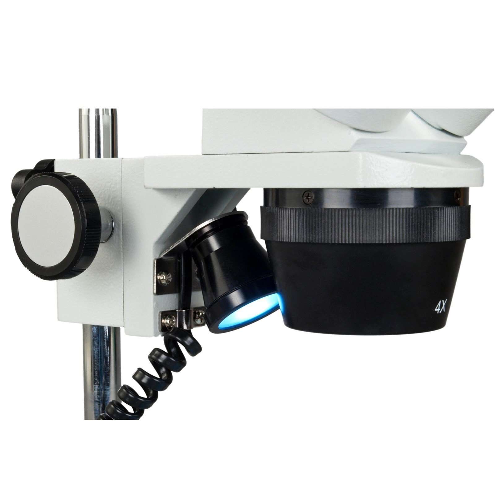 OMAX 20X-40X-80X Cordless Stereo Binocular Microscope with Dual LED Lights and 5MP Camera 3