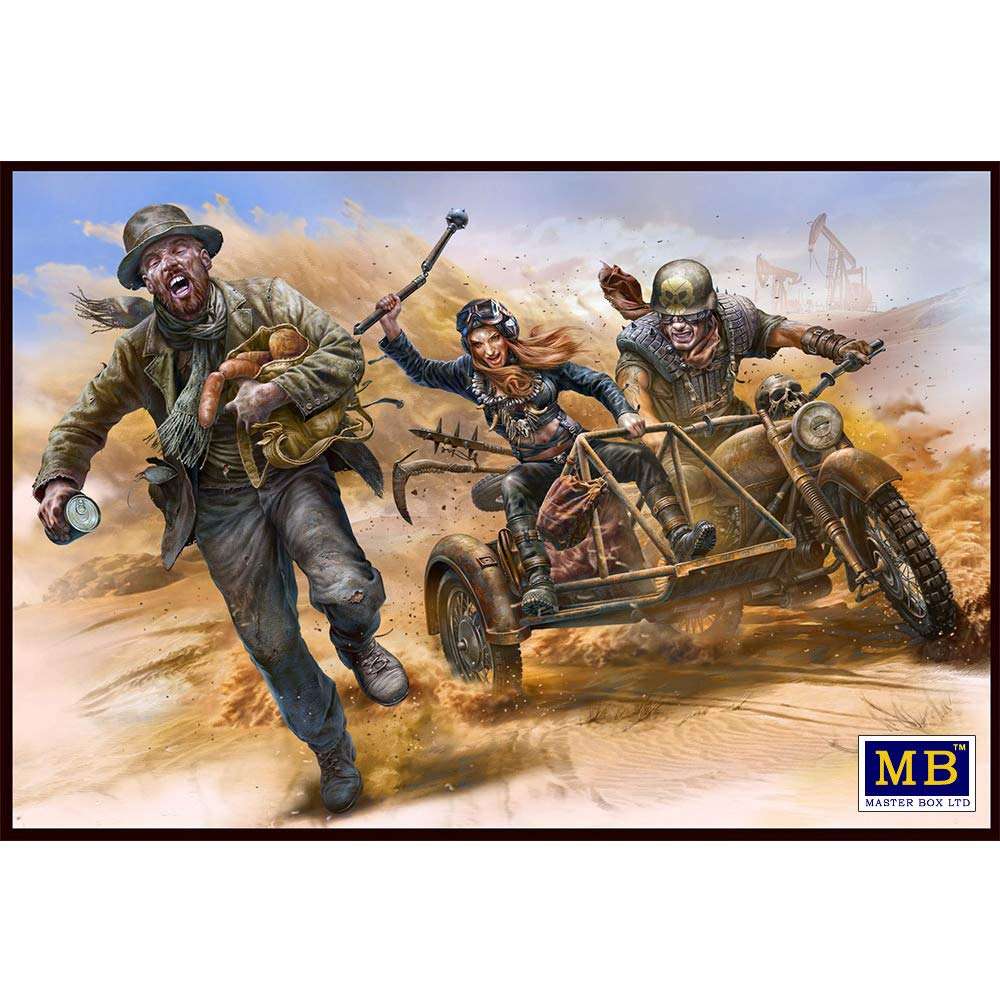 Master Box Ltd. MB35140 Figure Desert Battle Series – Skull Clan to Catch a Thief 1