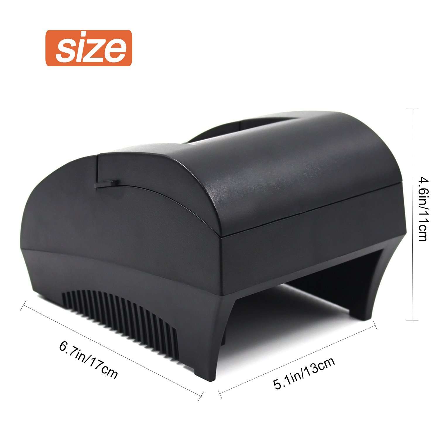 symcode 58MM USB Thermal Receipt Printer, High Speed Printing 90mm/sec, Compatible with ESC/POS Print Commands Set 3