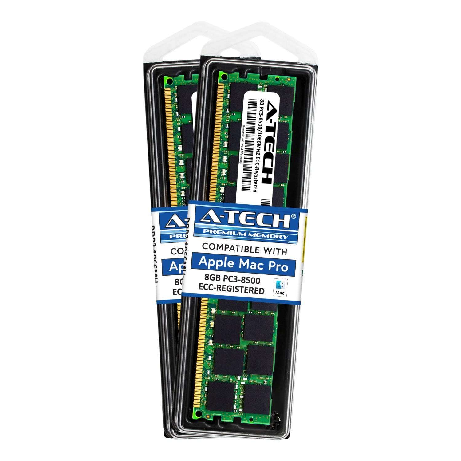 ATech For Apple 16GB Kit two 8GB PC3 8500 10600 MHz Mac Pro MacPro41 Mid 2012 Mid 2010 Early 2009 Mac Pro MB871LLA A1289 MC250LLA MC915LLA MD770LLA MD772LLA MB535LLA A1289 MC561L