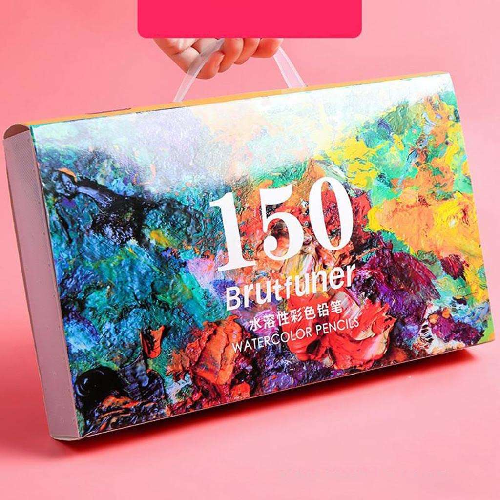 myaddiction Multi Color Oily Color Pencil Drawing Paint Sketch Pencil 150 Water Soluble 1